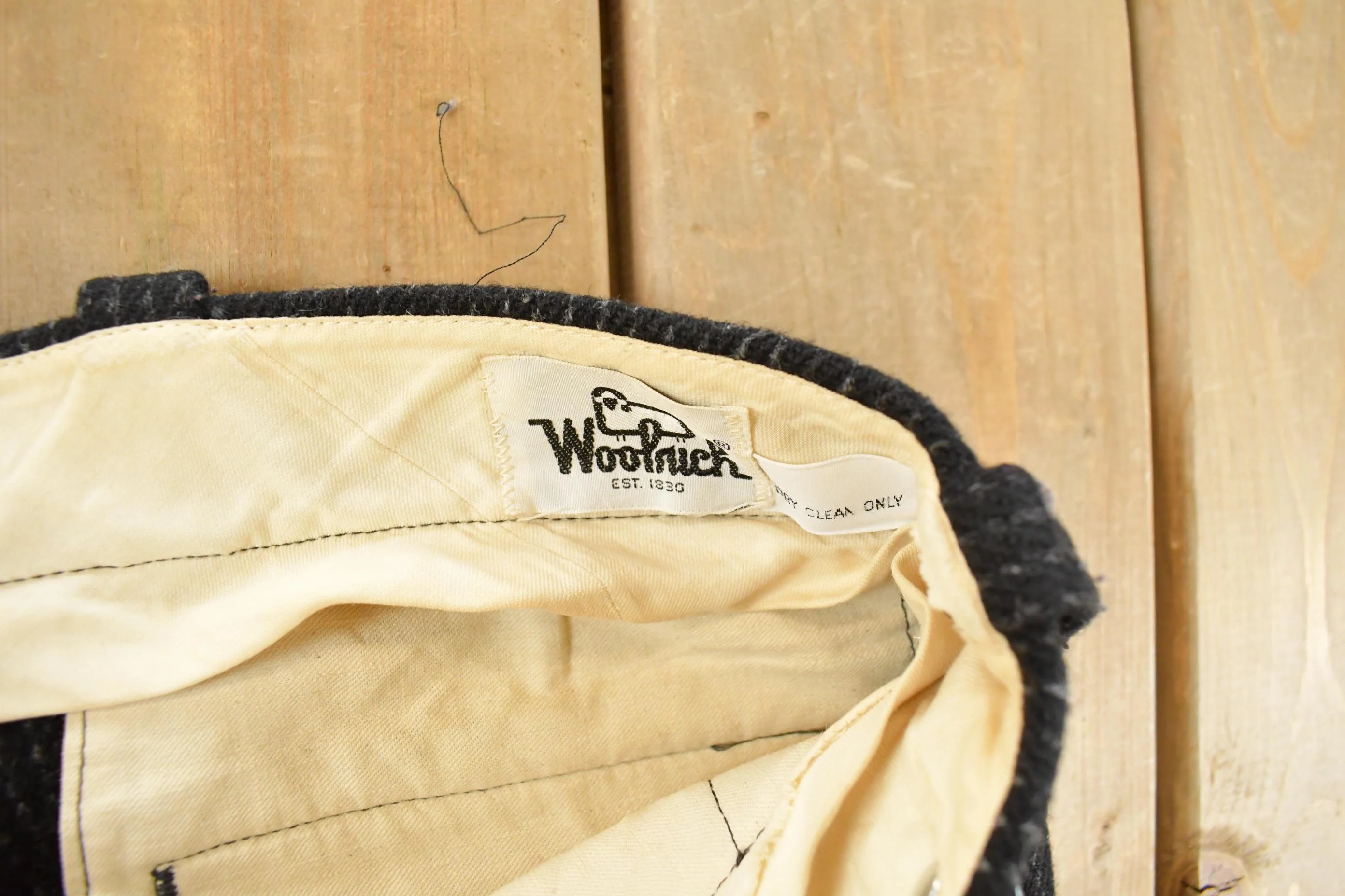 Vintage 1980s Woolrich Wool Trousers Pants Men's 40 x 28 - Image 3