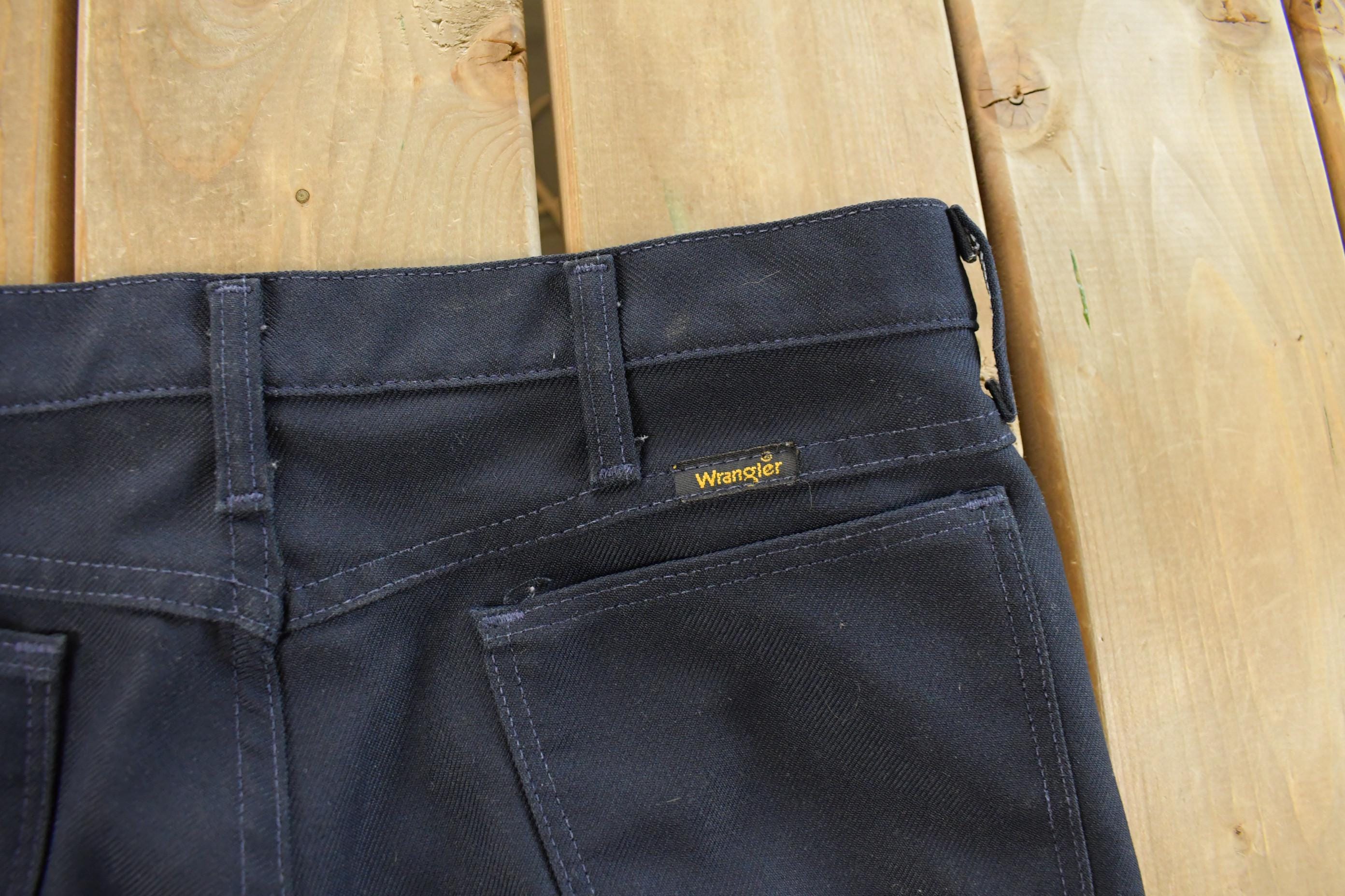 Vintage 1980s Wrangler Cowboy Wrancher Pants Men's 33 x 34 - Image 6