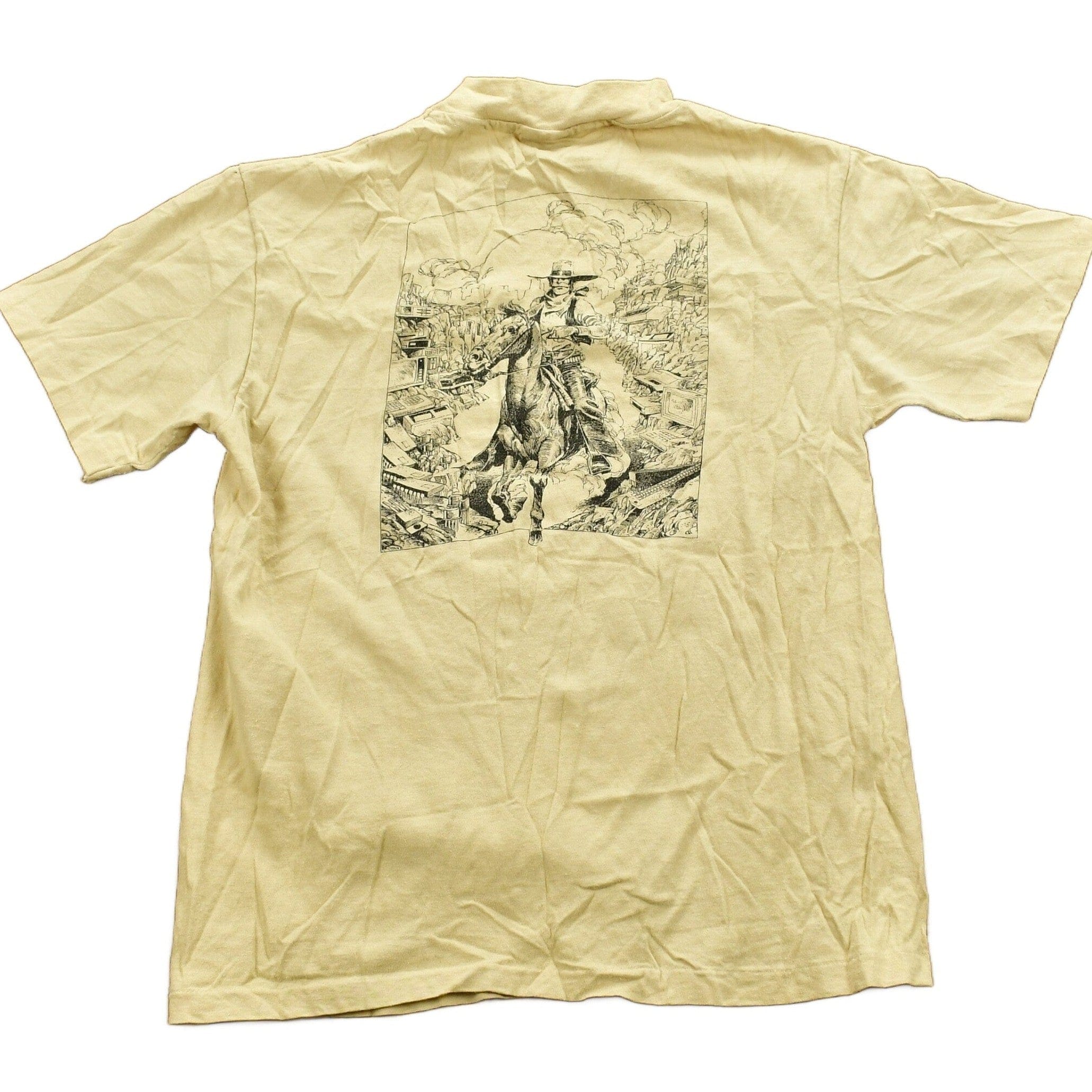 Vintage 1980s Wyle "I'm A Western Hero" T-Shirt Men's M - Image 2