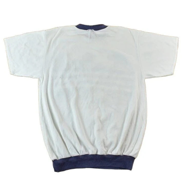 Vintage 1980s Yacht Bear Graphic T-Shirt Men's Small - Image 2