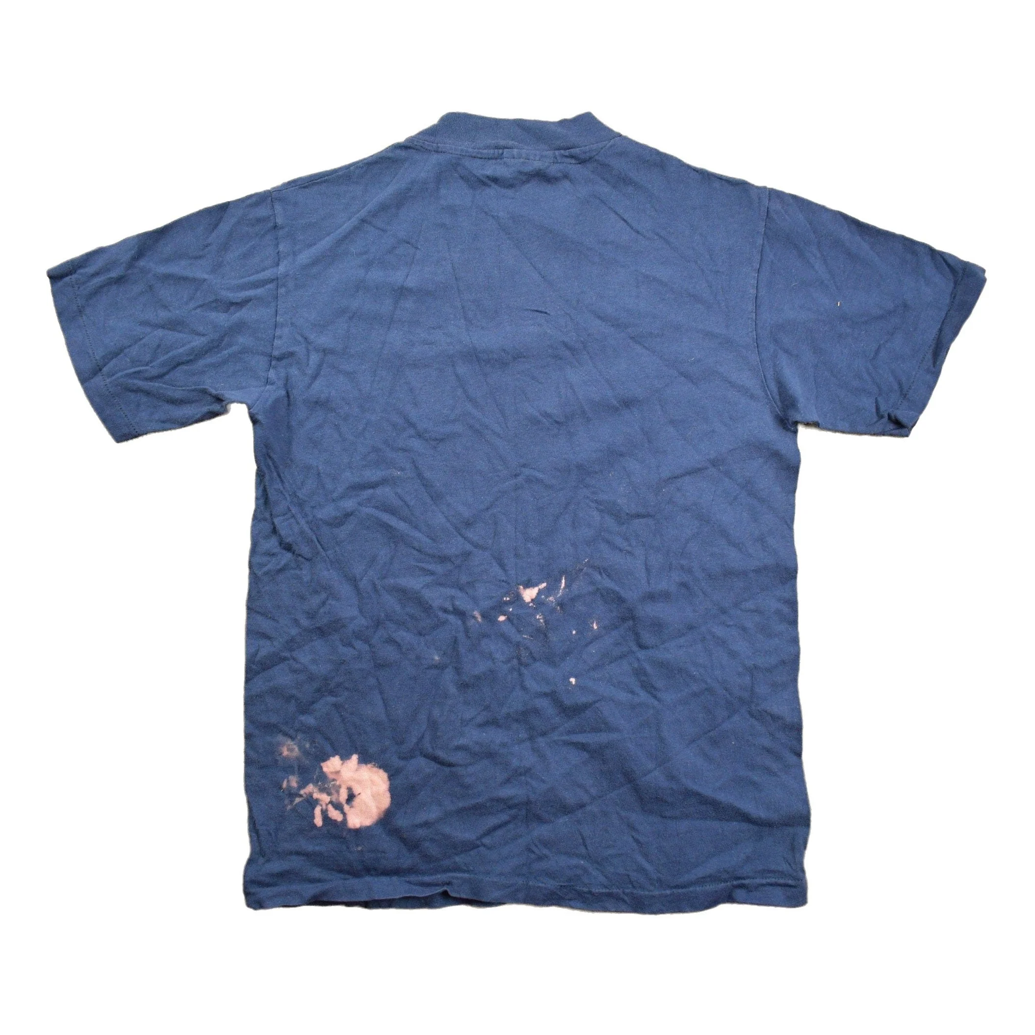 Vintage 1981 Pilot Uniform Graphic T Shirt Single Stitch Men's XS - Image 2