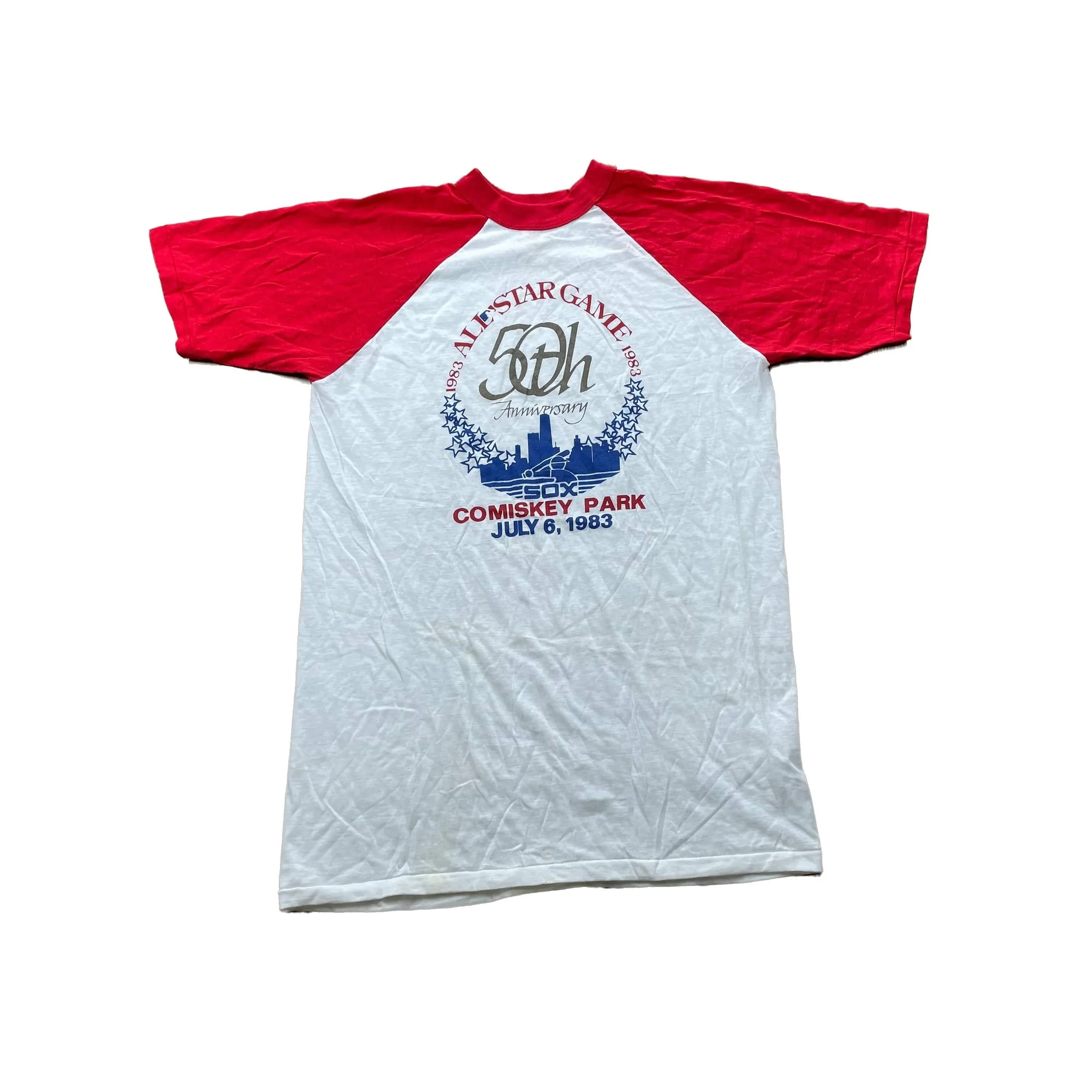 Vintage 1983 All Star Game Boston Red Sox T-Shirt Men's Large