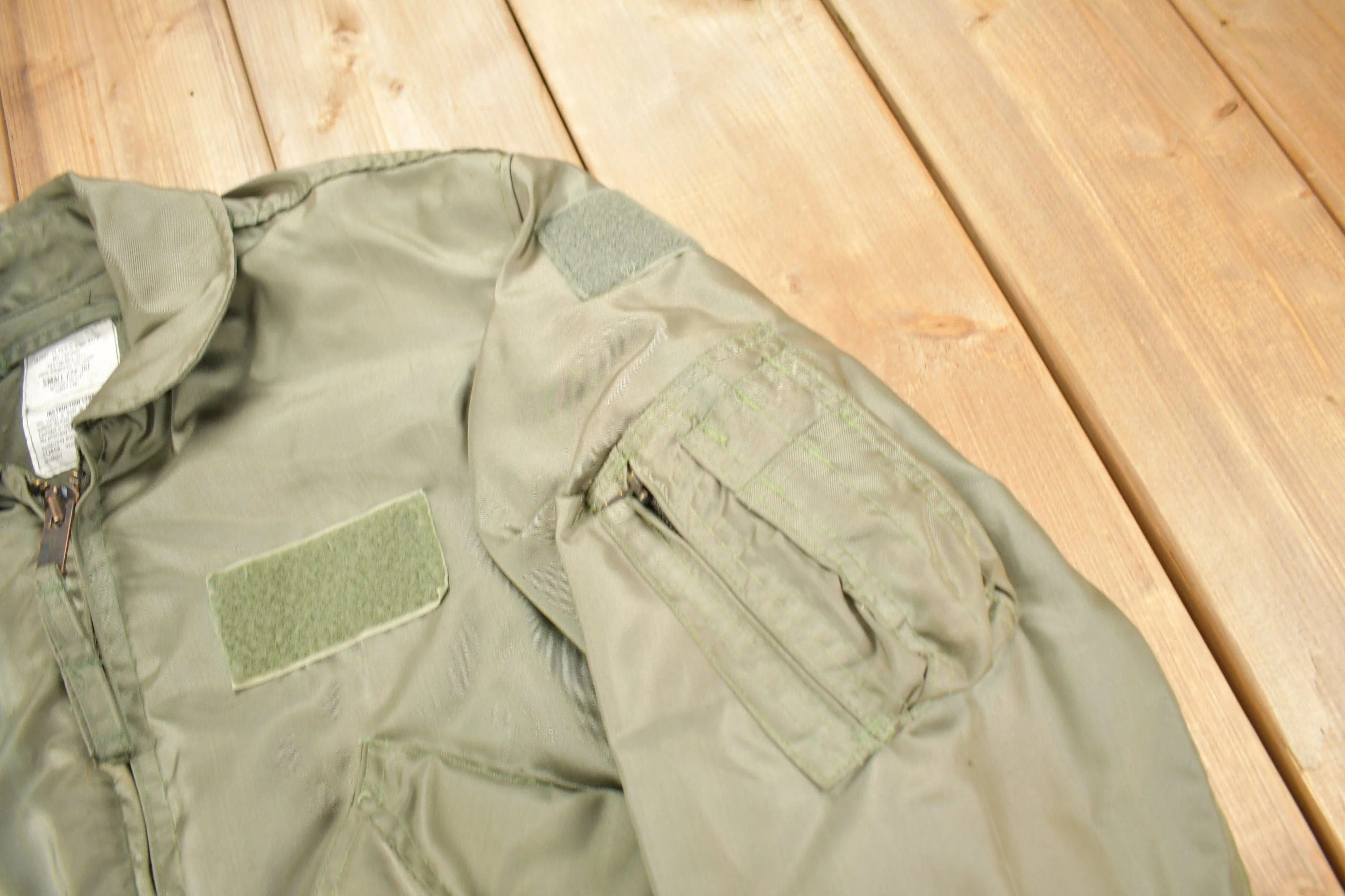 Vintage 1984 Army Flyers Jacket Men's Small - Image 5
