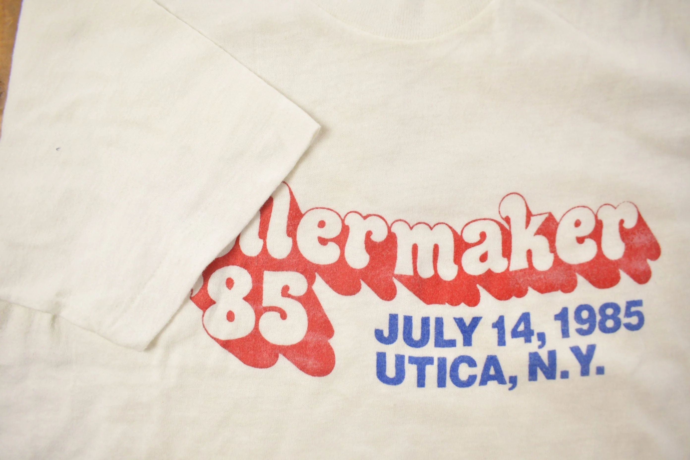 Vintage 1985 Boilermaker Graphic T Shirt Men's XS - Image 4