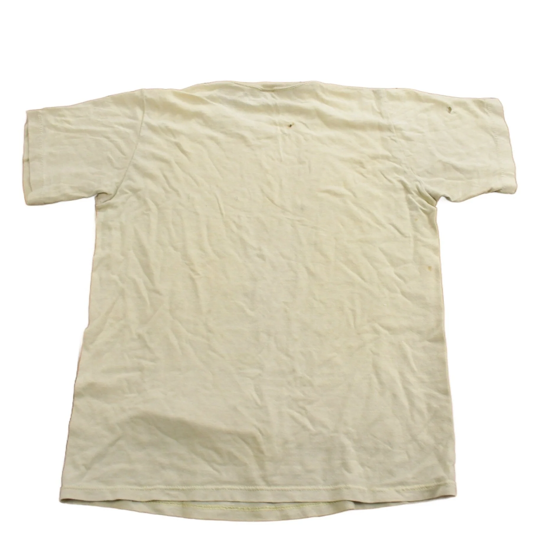 Vintage 1985 Fishing Theme Graphic T-Shirt Men's S - Image 2