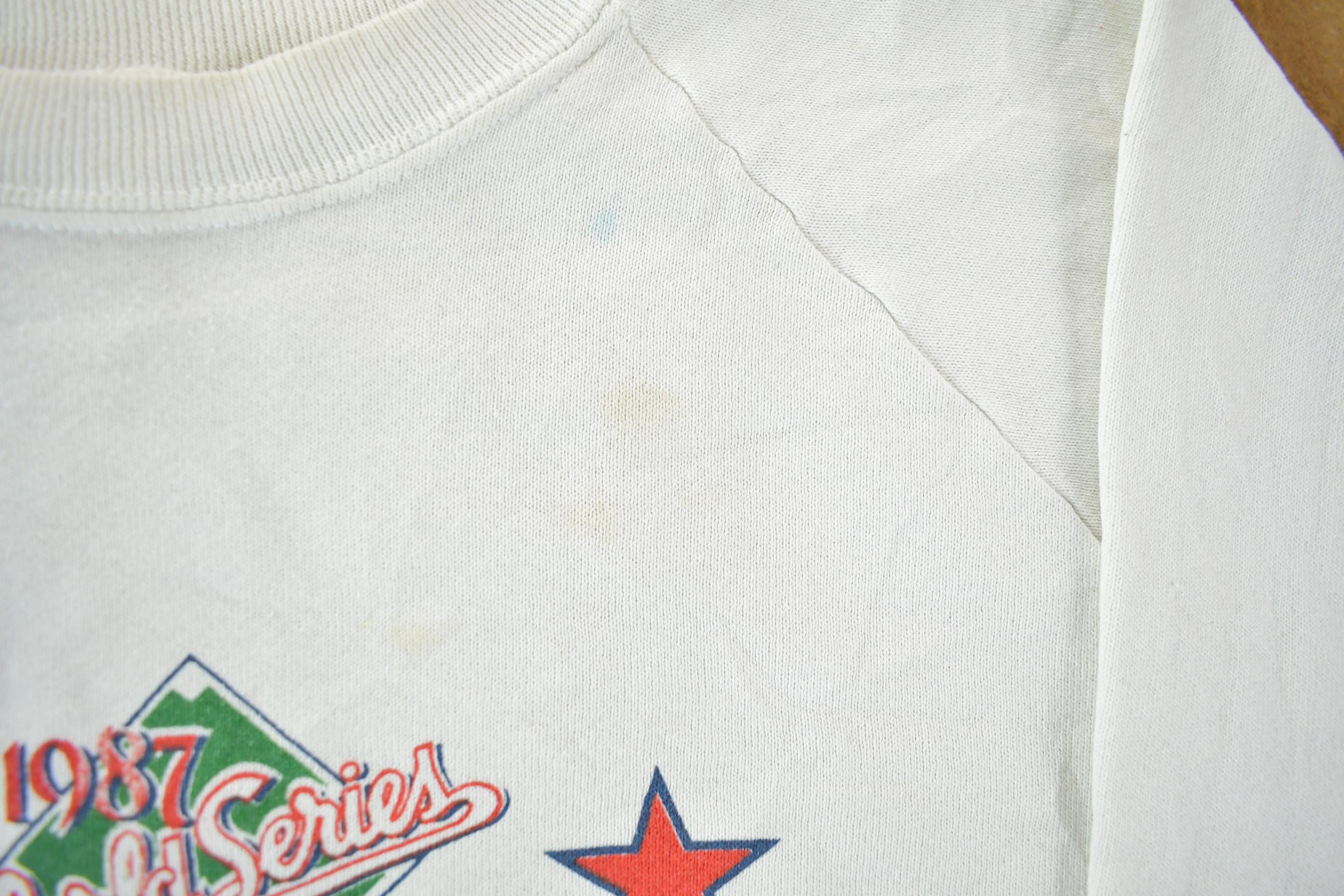Vintage 1987 Minnesota Twins MLB Crewneck Sweatshirt Men's Large - Image 5