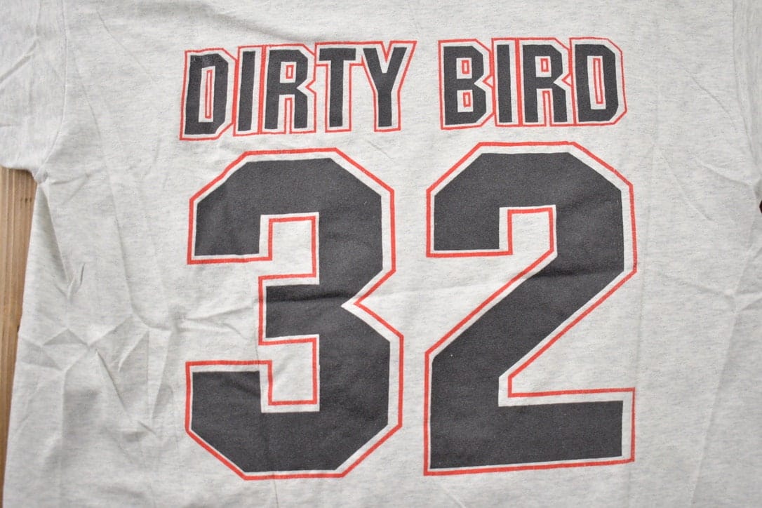 Vintage 1988 Atlanta Jamal Anderson Dirty Bird NFL T-Shirt Men's Large - Image 5