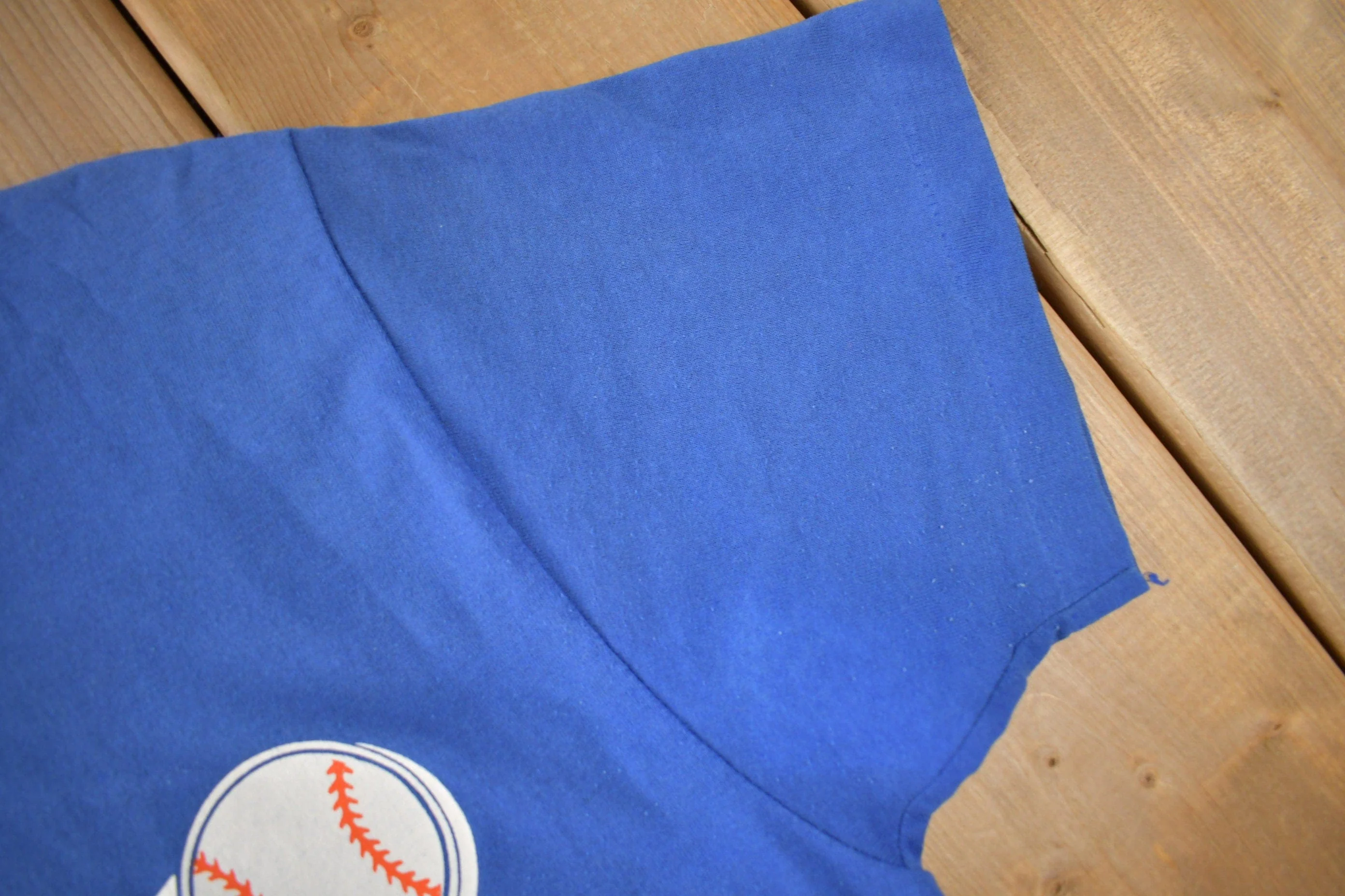 Vintage 1988 New York Mets MLB Baseball Graphic T-Shirt Men's Small - Image 4