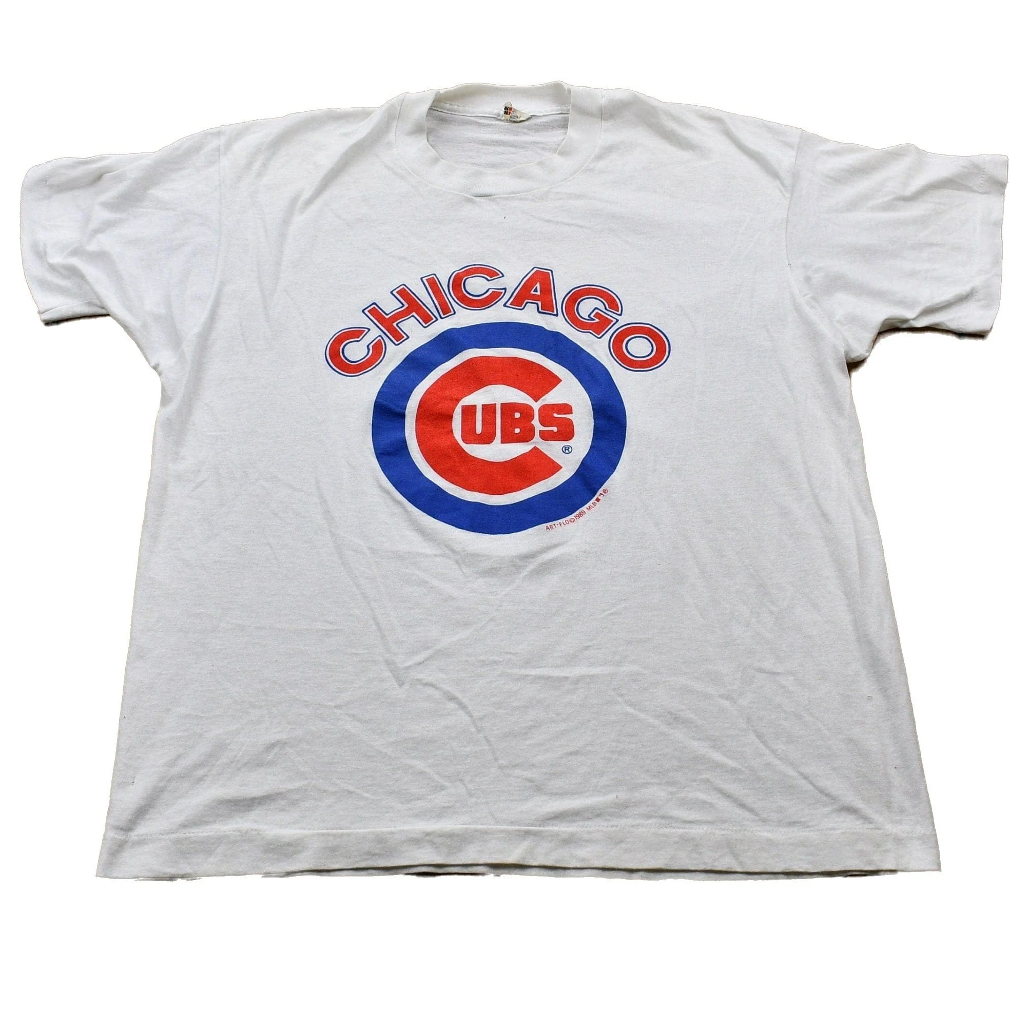 Vintage 1989 Chicago Cubs T-Shirt Men's Medium