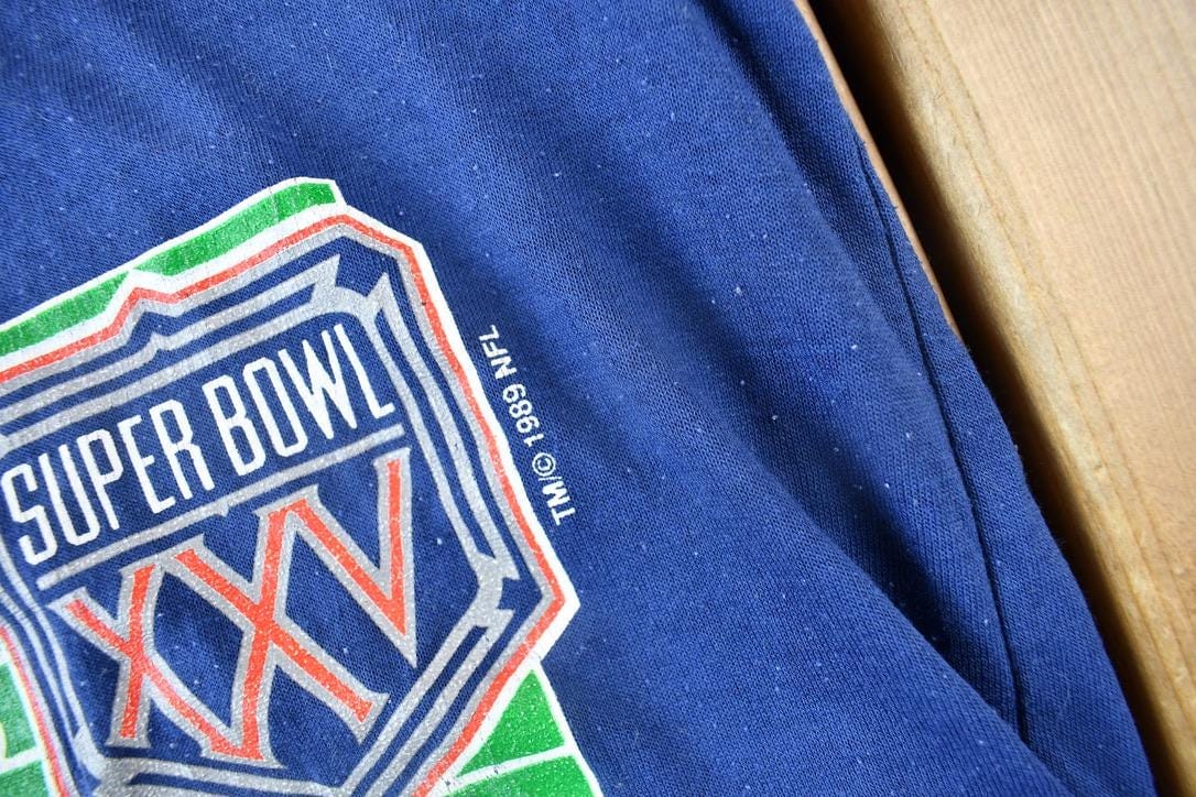 Vintage 1989 New York Giants NFL Super Bowl Champions T-shirt Men's Large - Image 4