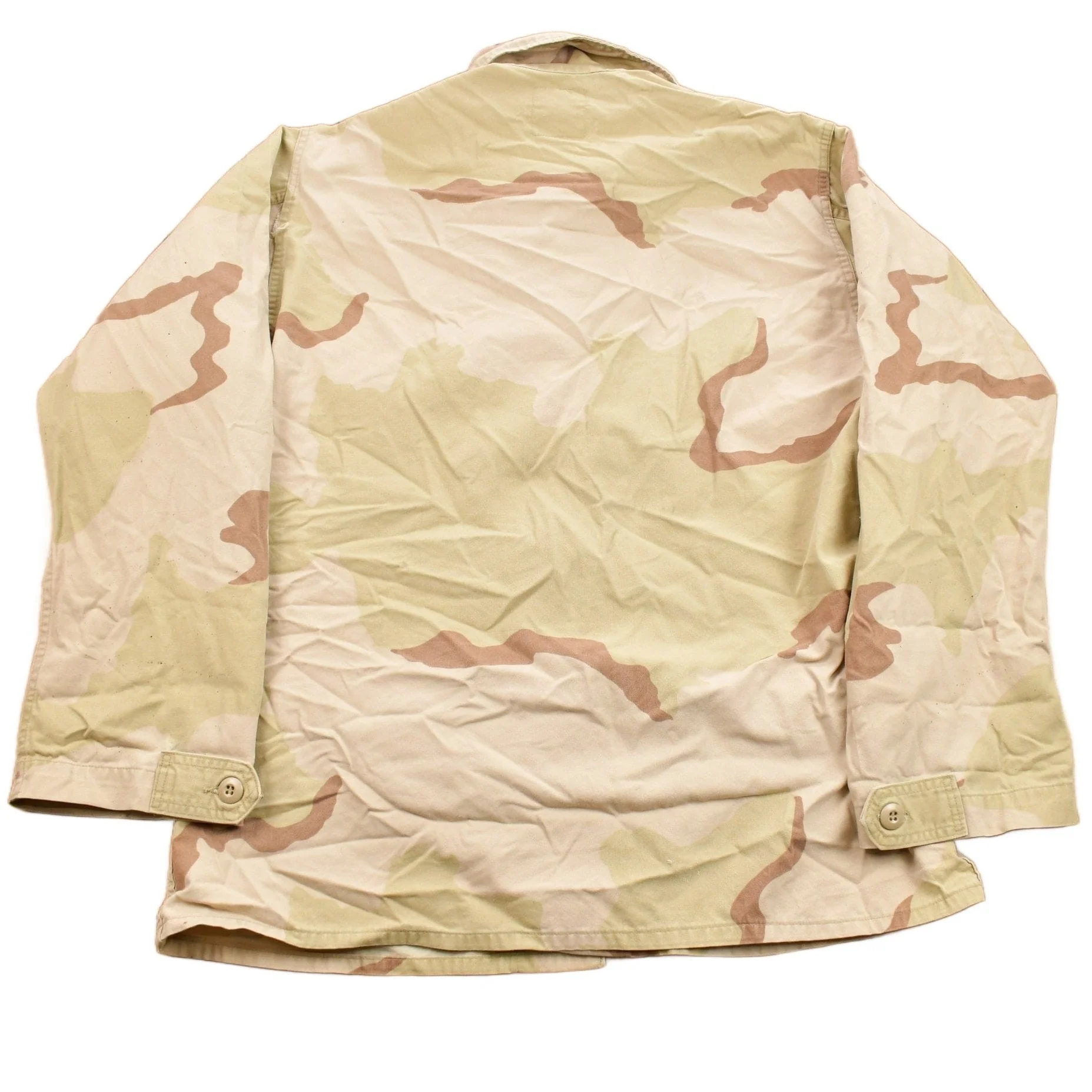 Vintage 1990 Desert Camo Button Up Military Coat Size Medium Reg Men's Medium - Image 2