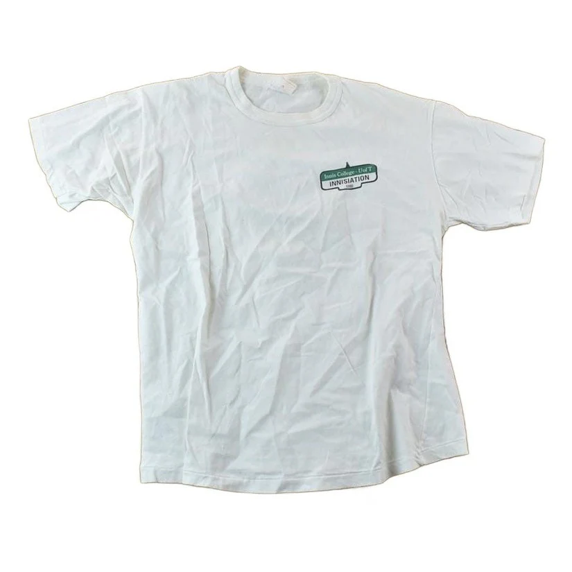 Vintage 1990 Innis Innisiation Souvenir College University T-Shirt Men's XL - Image 2