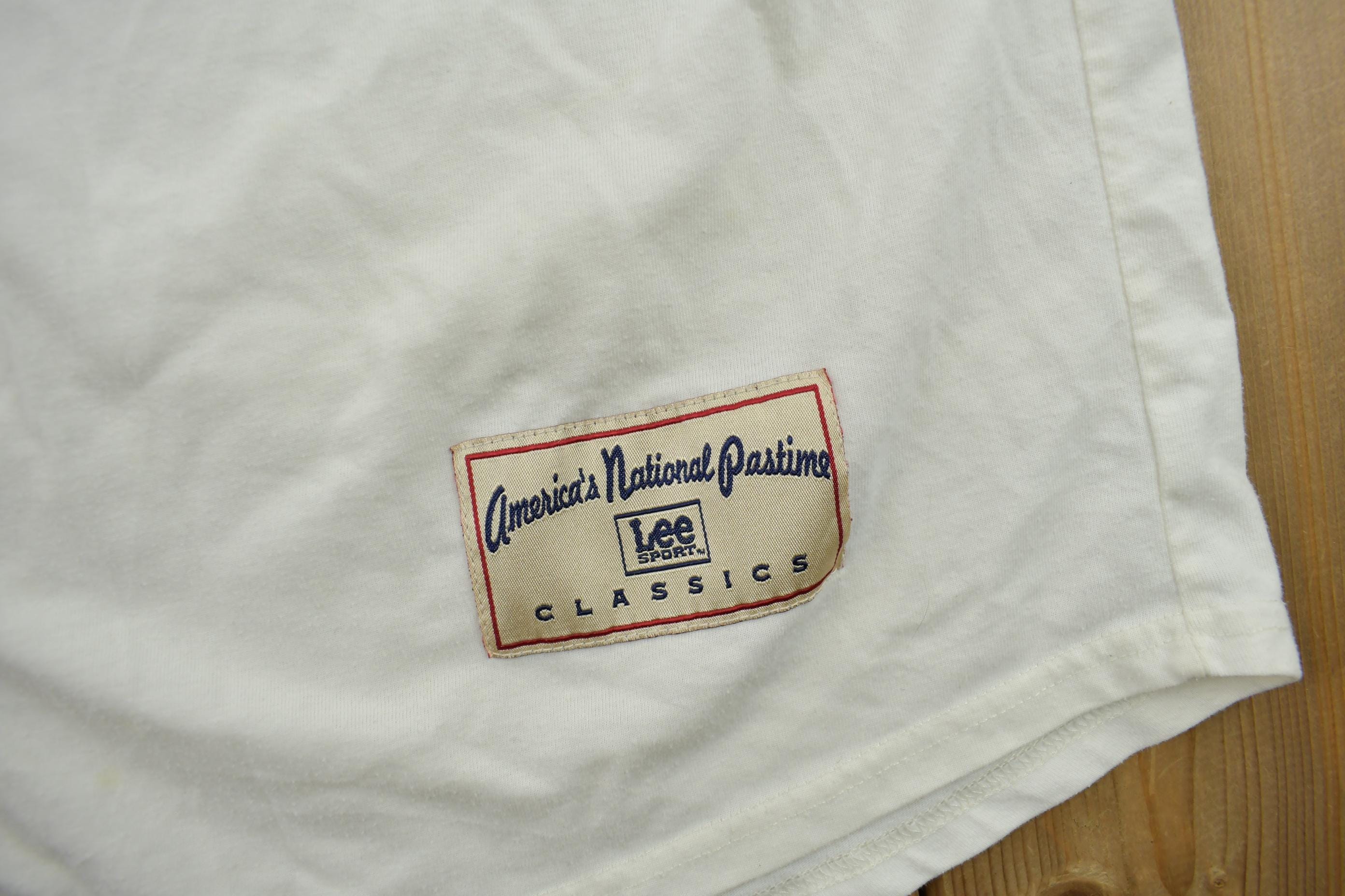 Vintage 1990 Pittsburgh Pirates Button Up Shirt Men's Large - Image 4