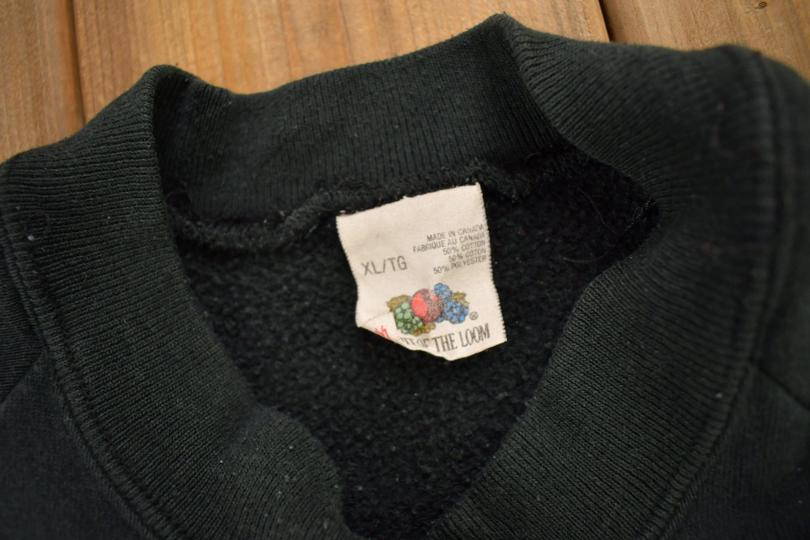 Vintage 1990 The Simpsons Nuclear Family Graphic Crewneck Sweatshirt Men's Large - Image 7