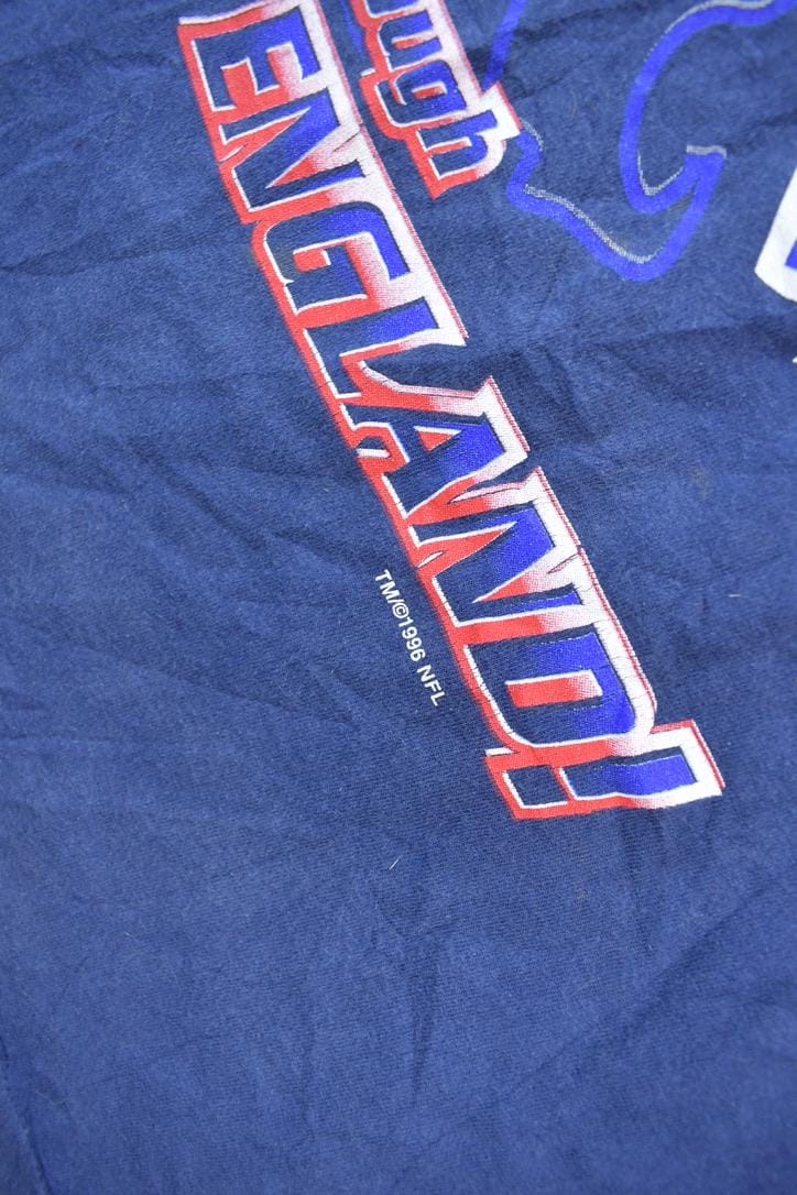 Vintage 1990a New England Patriots Pro Player Sportswear Graphic T-shirt Men's Large - Image 4
