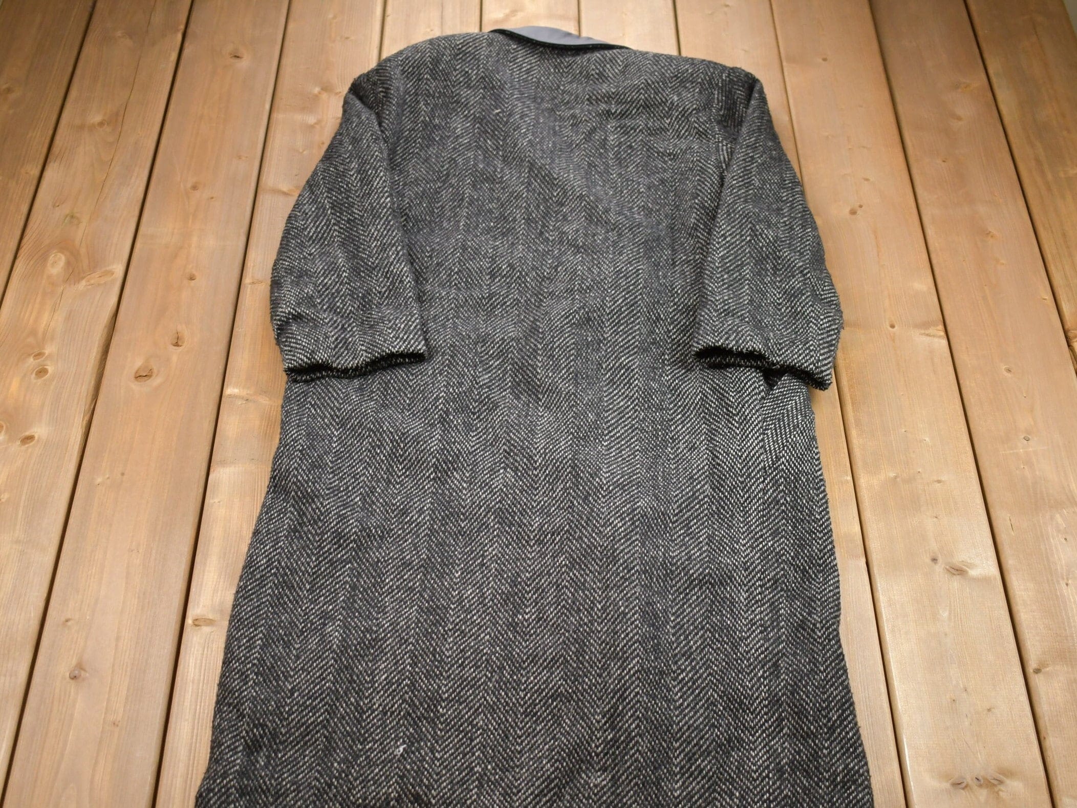 Vintage 1990s 100% Wool Jacket Men's Large - Image 3