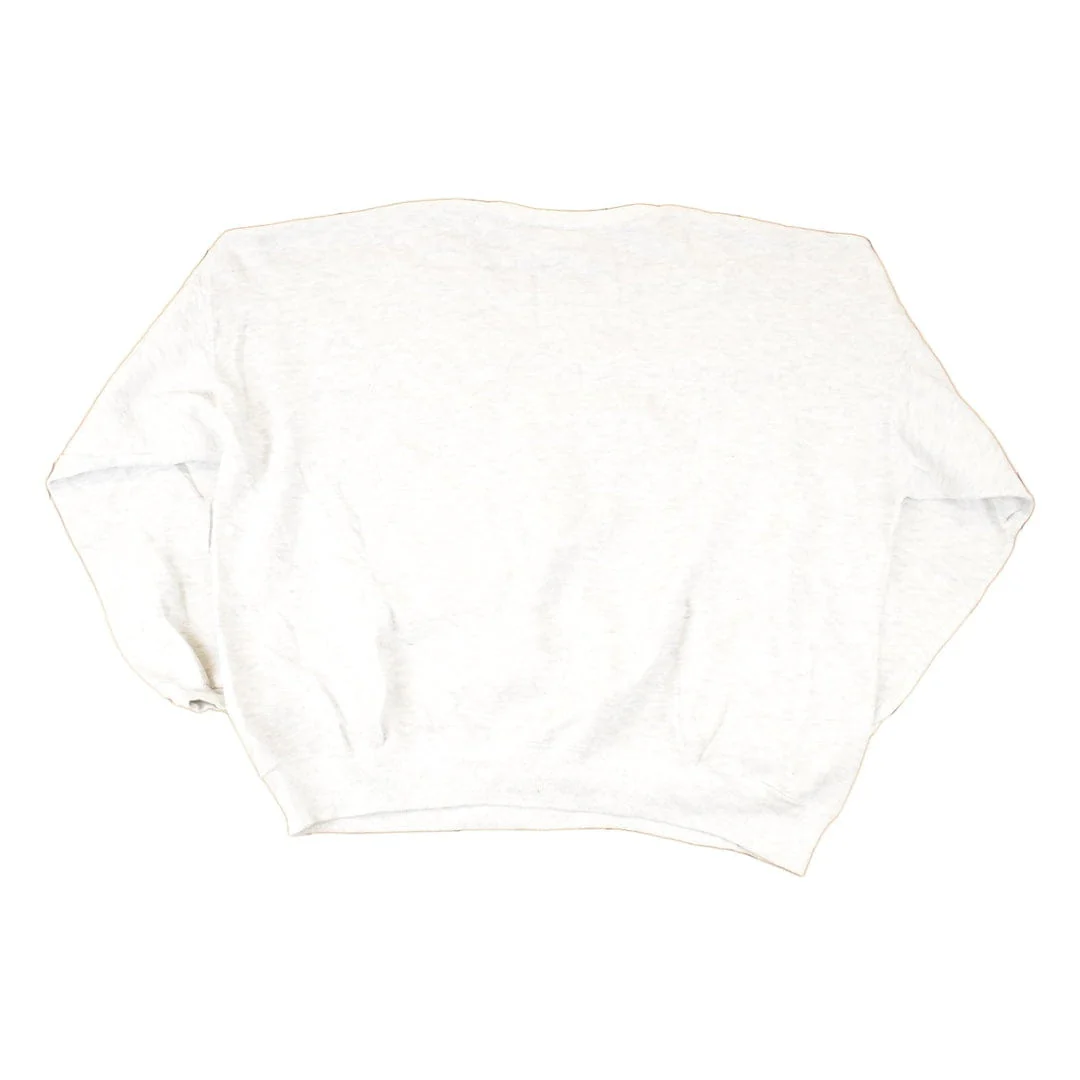 Vintage 1990s 1070 AM Legoland Graphic Print Heavyweight Crewneck Sweatshirt Mens XL - Image 2
