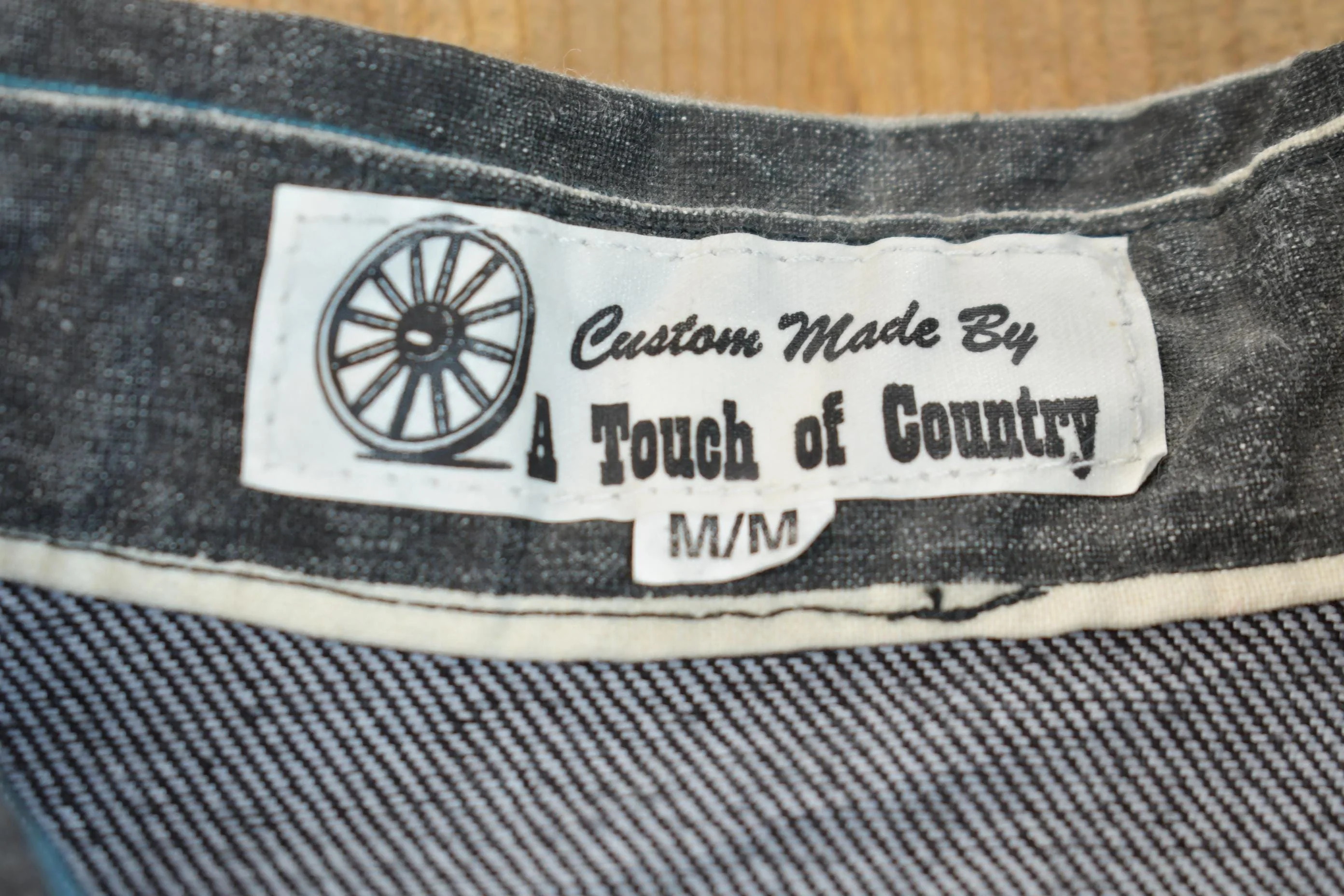Vintage 1990s A Touch of Country Button Up Shirt Men's L - Image 5