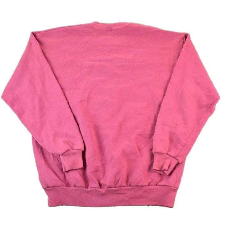 Vintage 1990s Abstract Floral Souvenir Crewneck Sweatshirt Made In USA Men's L - Image 2