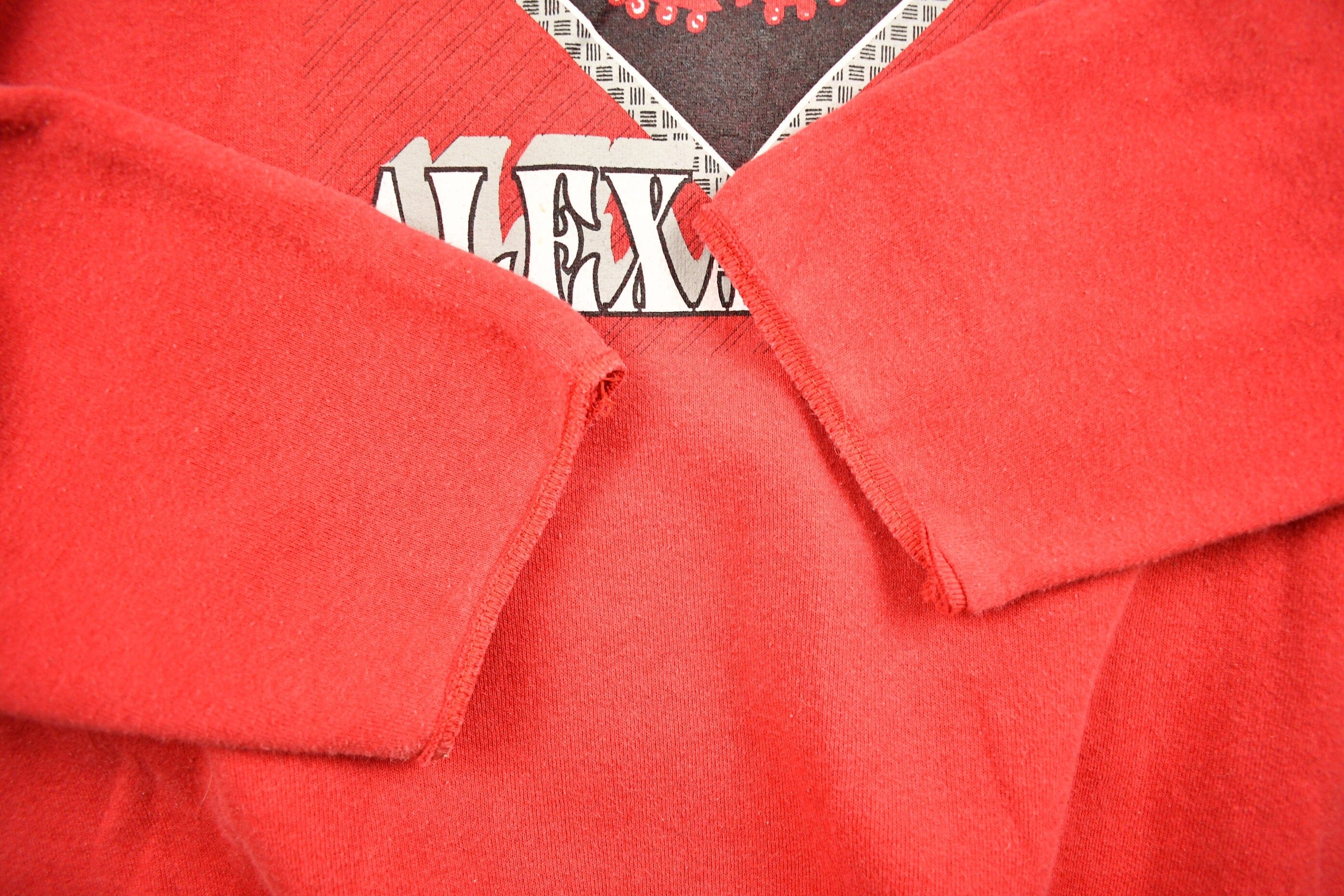 Vintage 1990s Ace It At Alexander Crewneck Sweatshirt Men's 2XL - Image 3