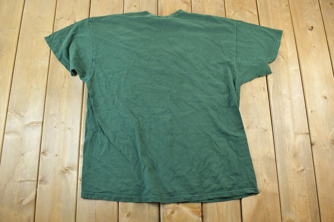 Vintage 1990s AJ Hawk Green Bay Packers NFL T-Shirt Men's 2XL - Image 4