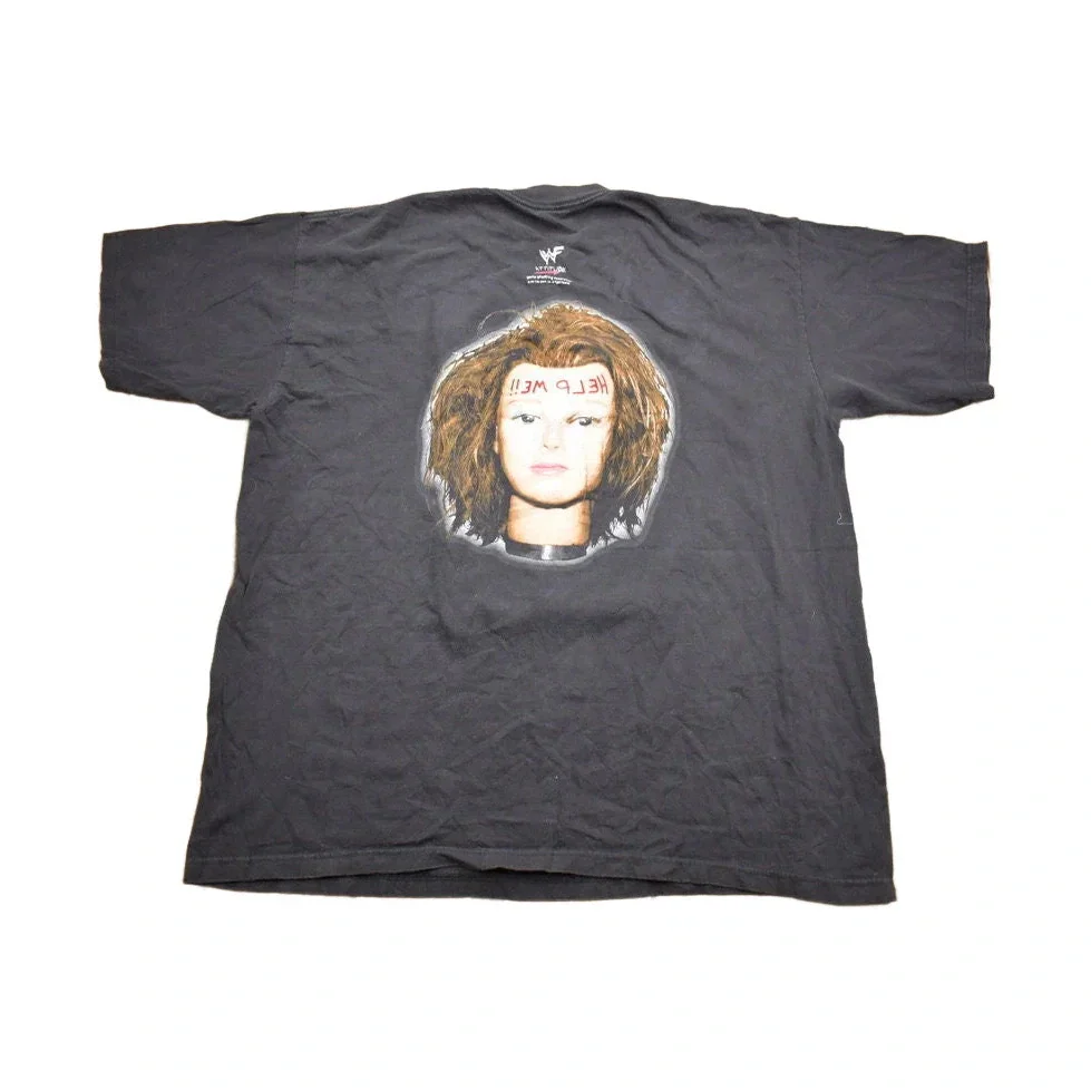 Vintage 1990s Al Snow Got Head Wrestling Graphic T-Shirt Men's Large
