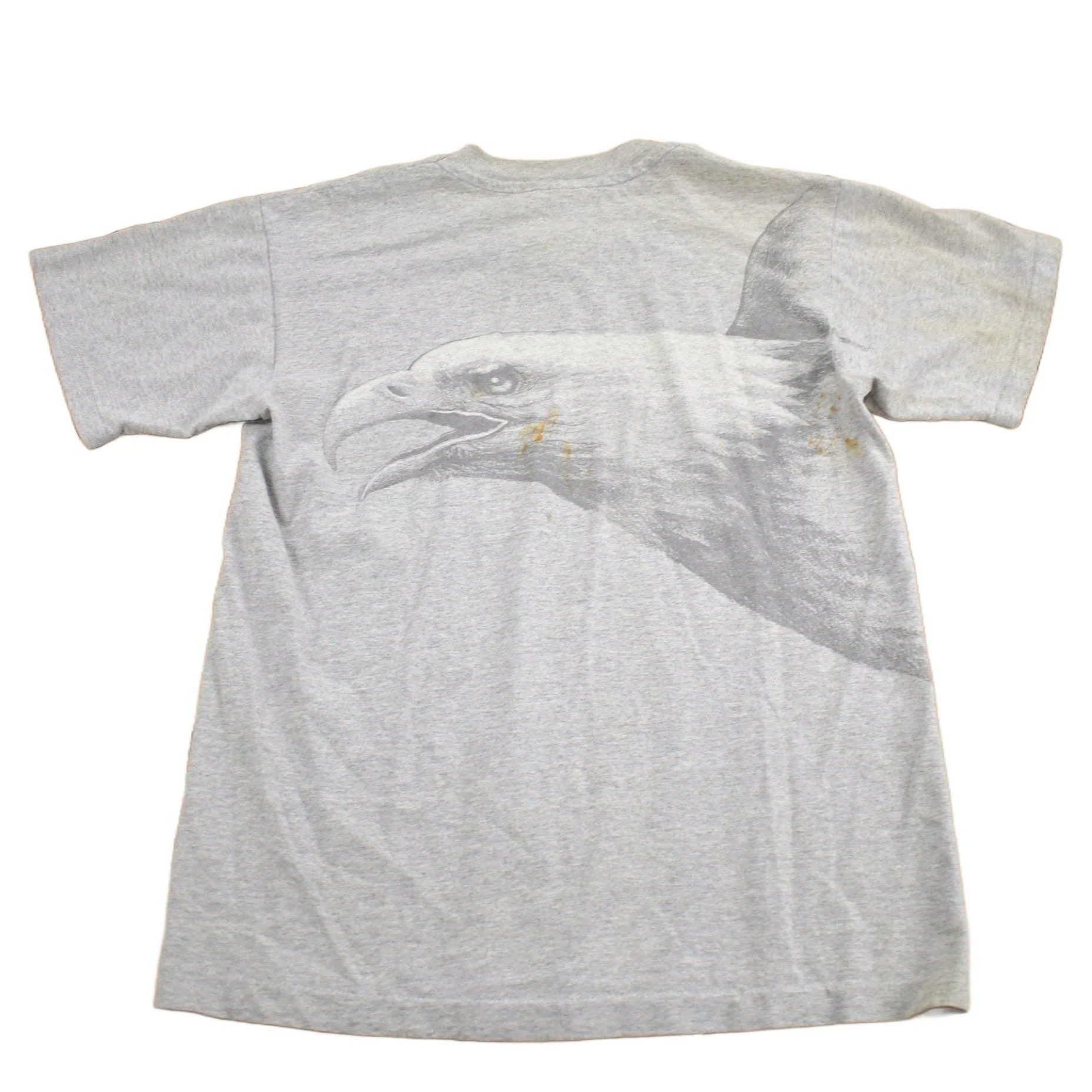 Vintage 1990s Alaska Bald Eagle Graphic T-Shirt Men's M - Image 2