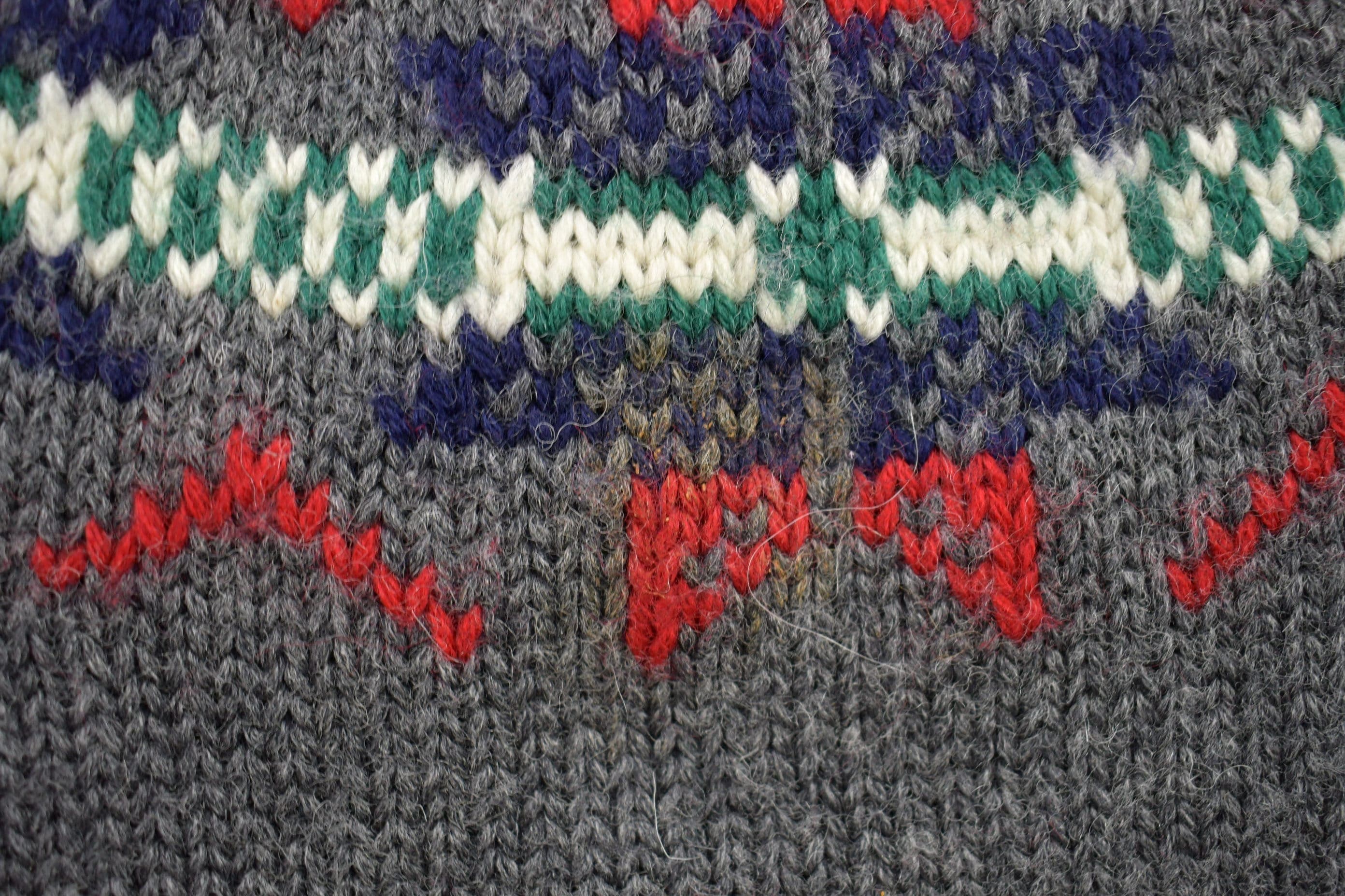 Vintage 1990s Allen Solly 100% Wool Knit Sweater Men's XL - Image 6
