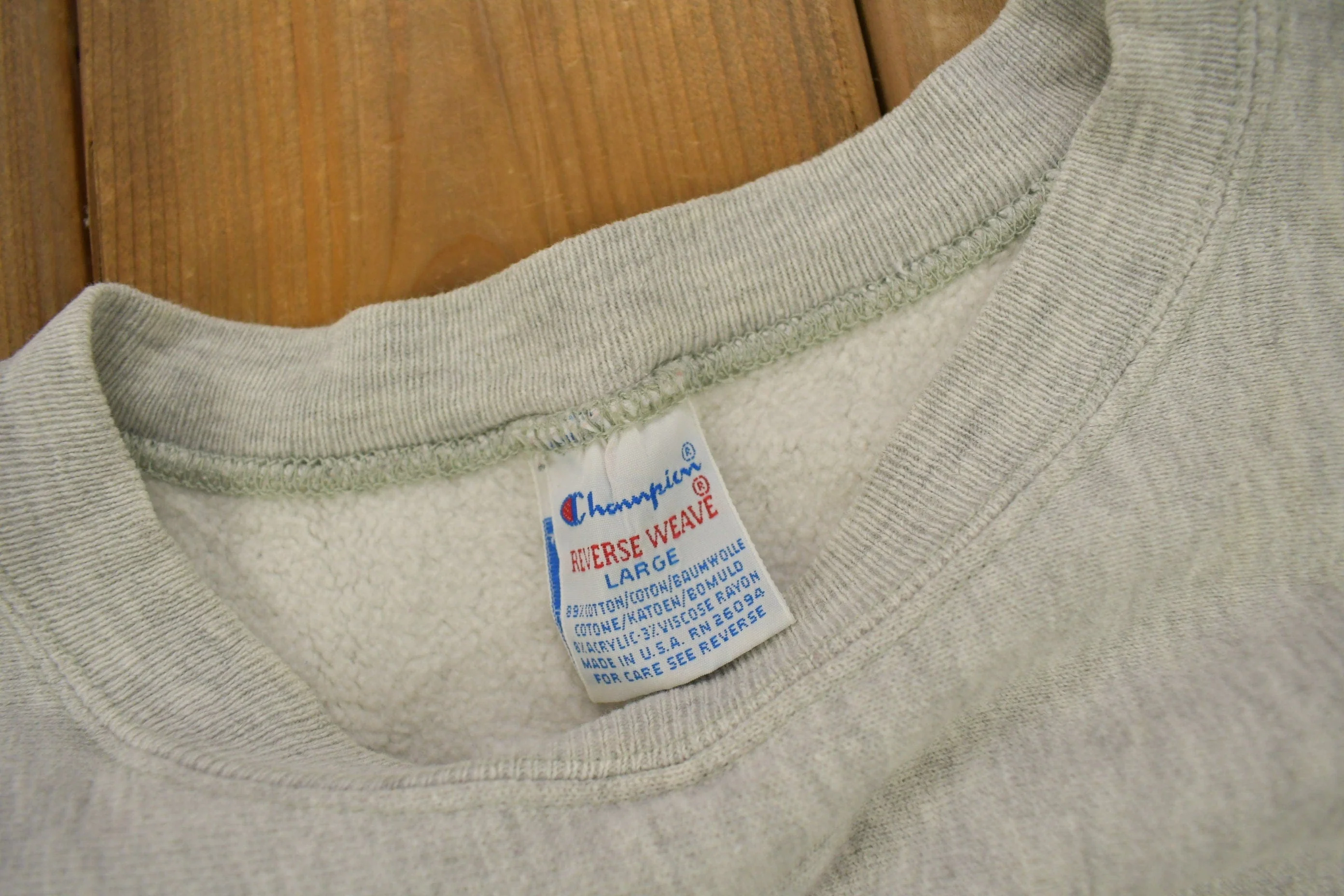 Vintage 1990s Alma College Football Champion Reverse Weave Crewneck Collegiate Men's Medium - Image 8