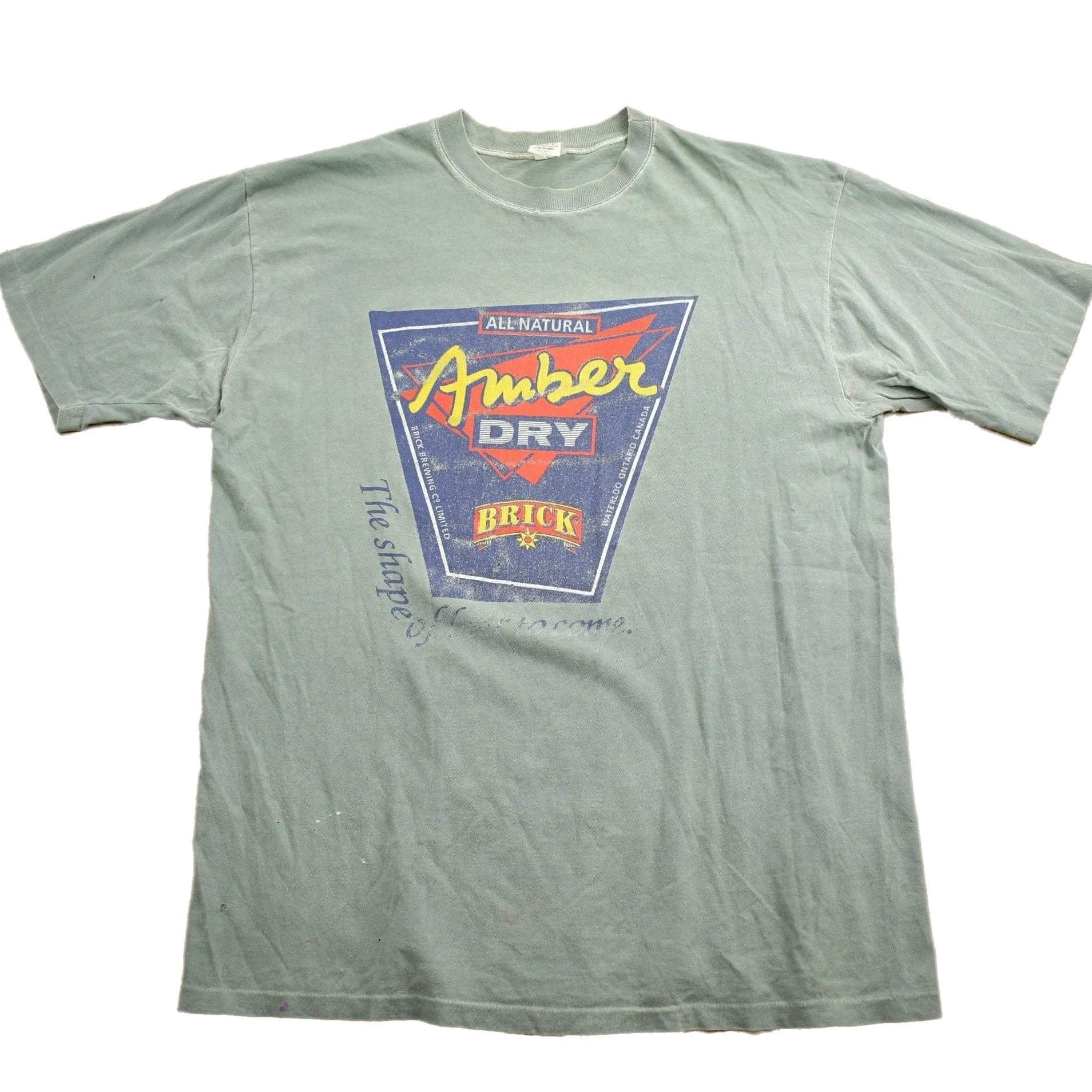 Vintage 1990s Amber Dry Brick Souvenir T Shirt Men's XL