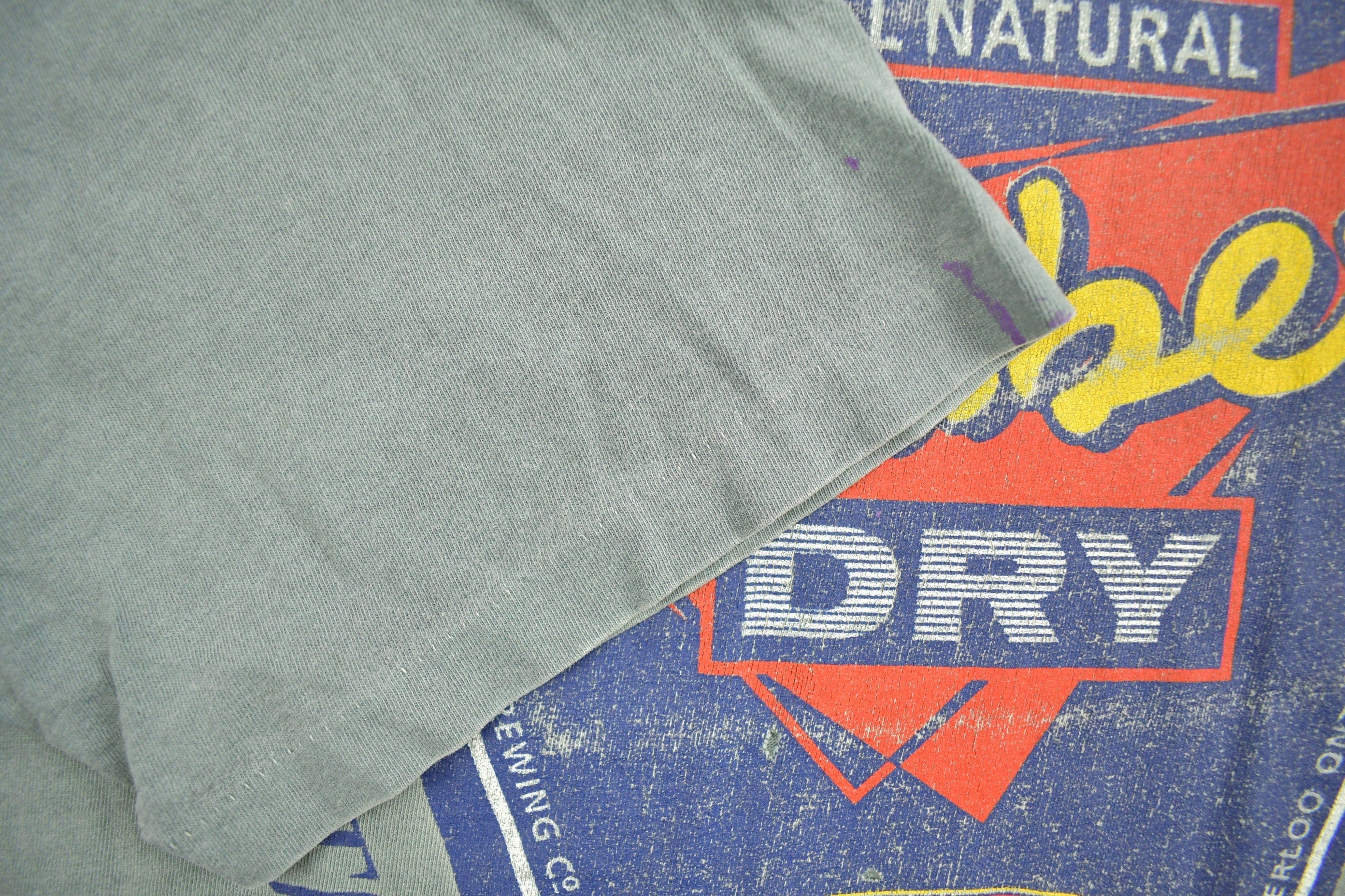 Vintage 1990s Amber Dry Brick Souvenir T Shirt Men's XL - Image 4