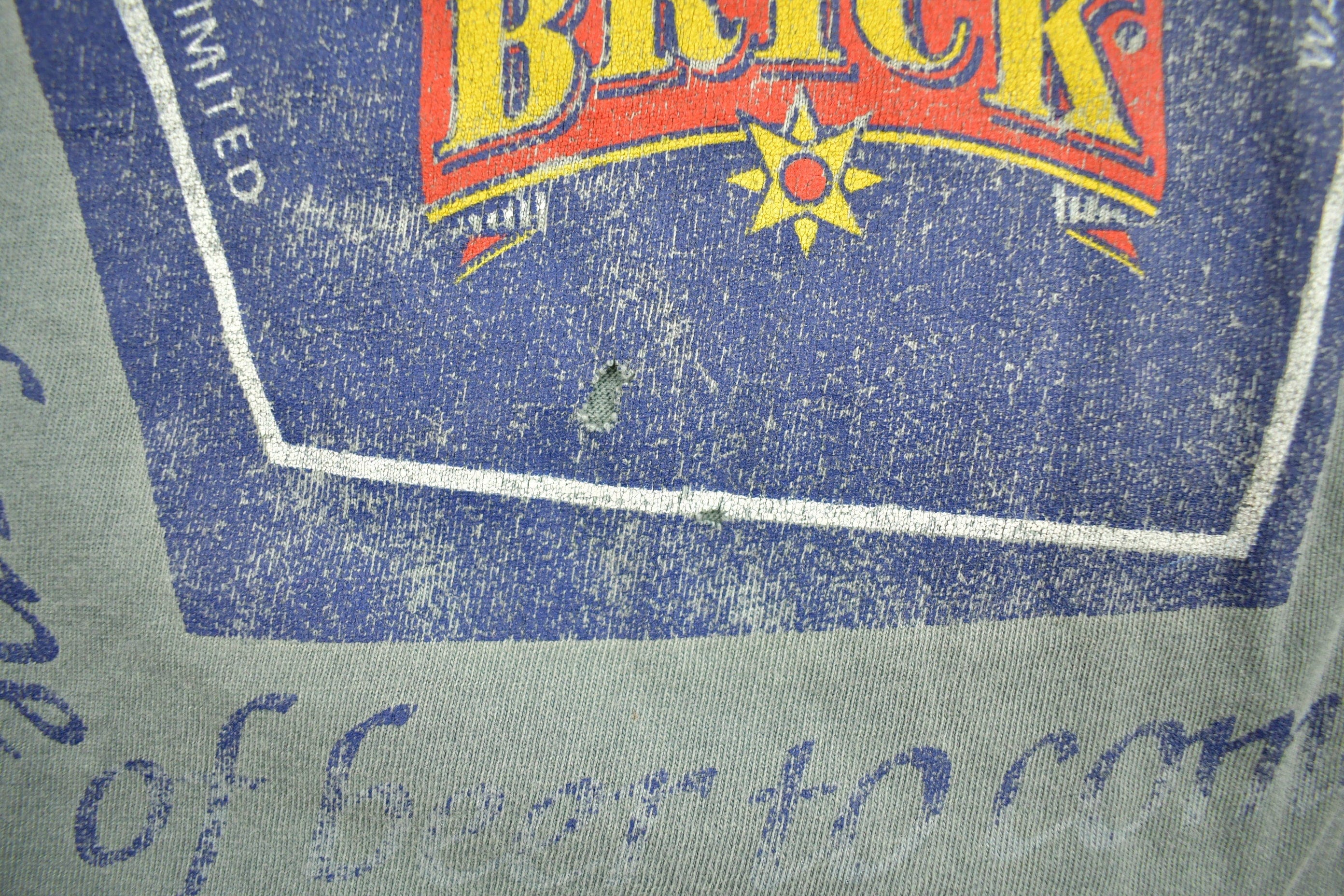 Vintage 1990s Amber Dry Brick Souvenir T Shirt Men's XL - Image 6