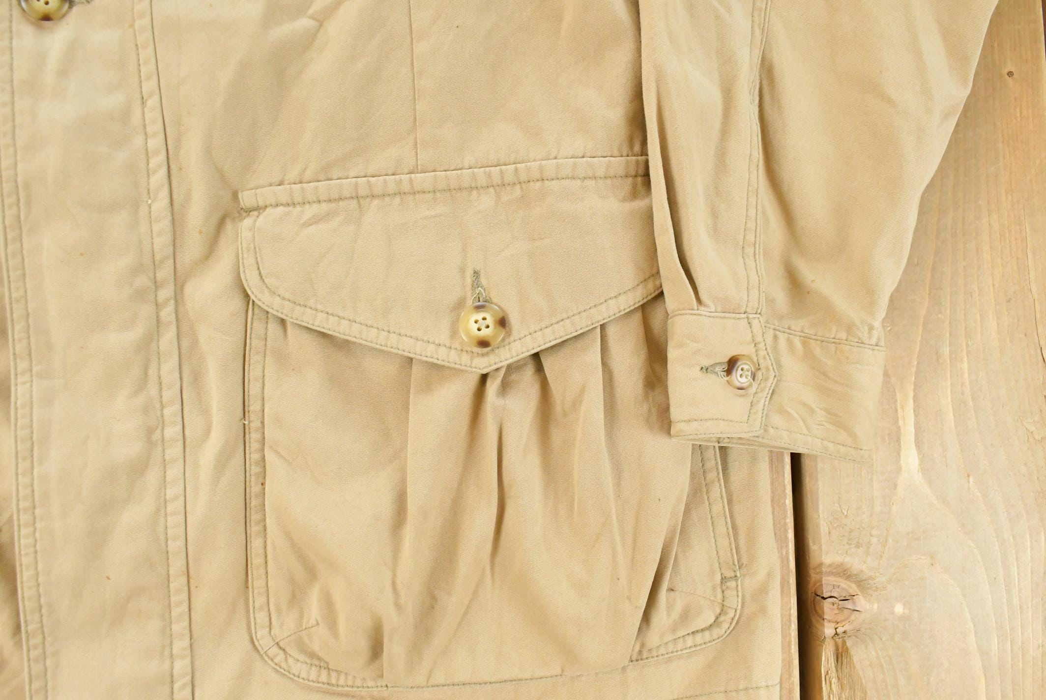 Vintage 1990s American Sportswear Chore Field Jacket Men's Medium - Image 3