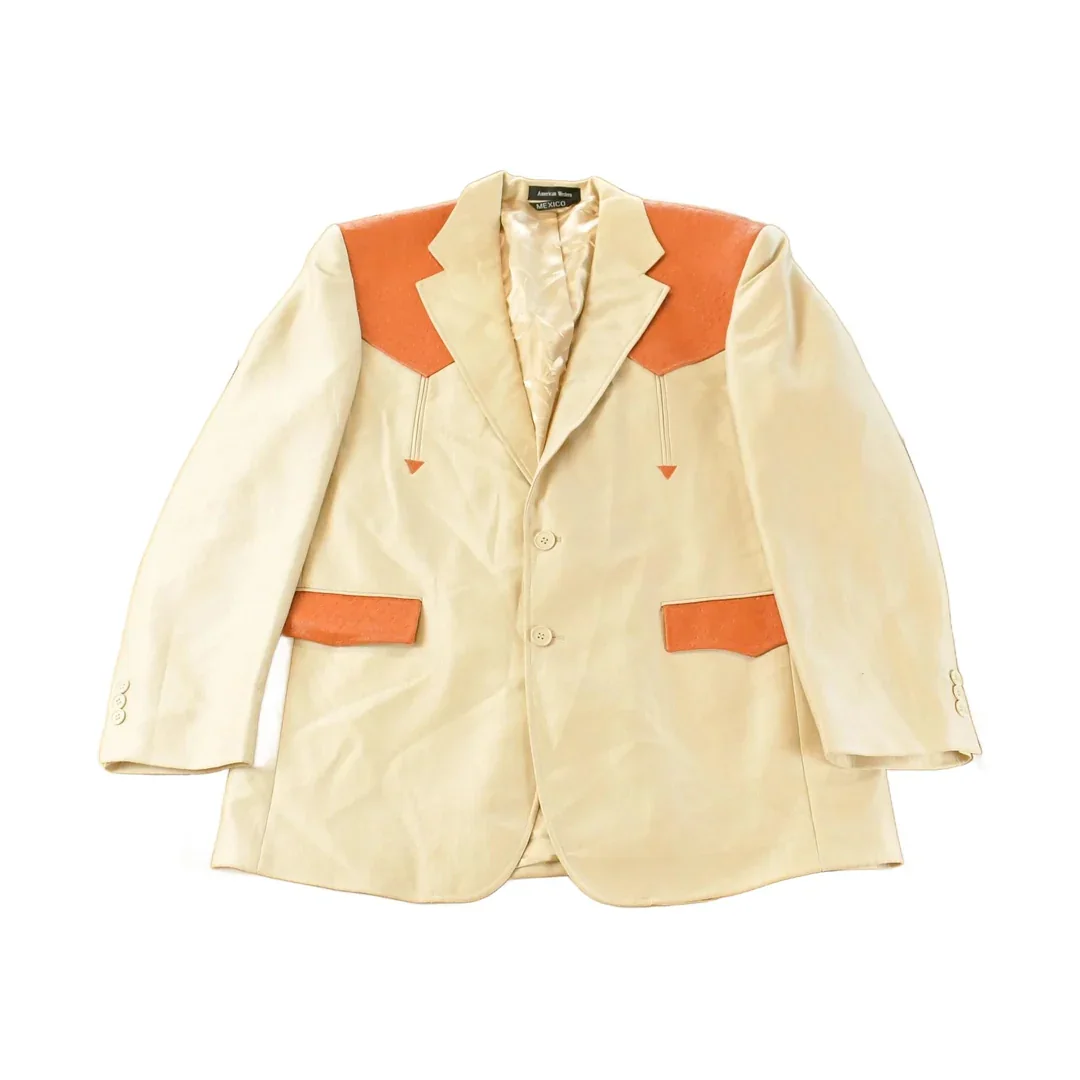 Vintage 1990s American Western Blazer Coat Men's Large