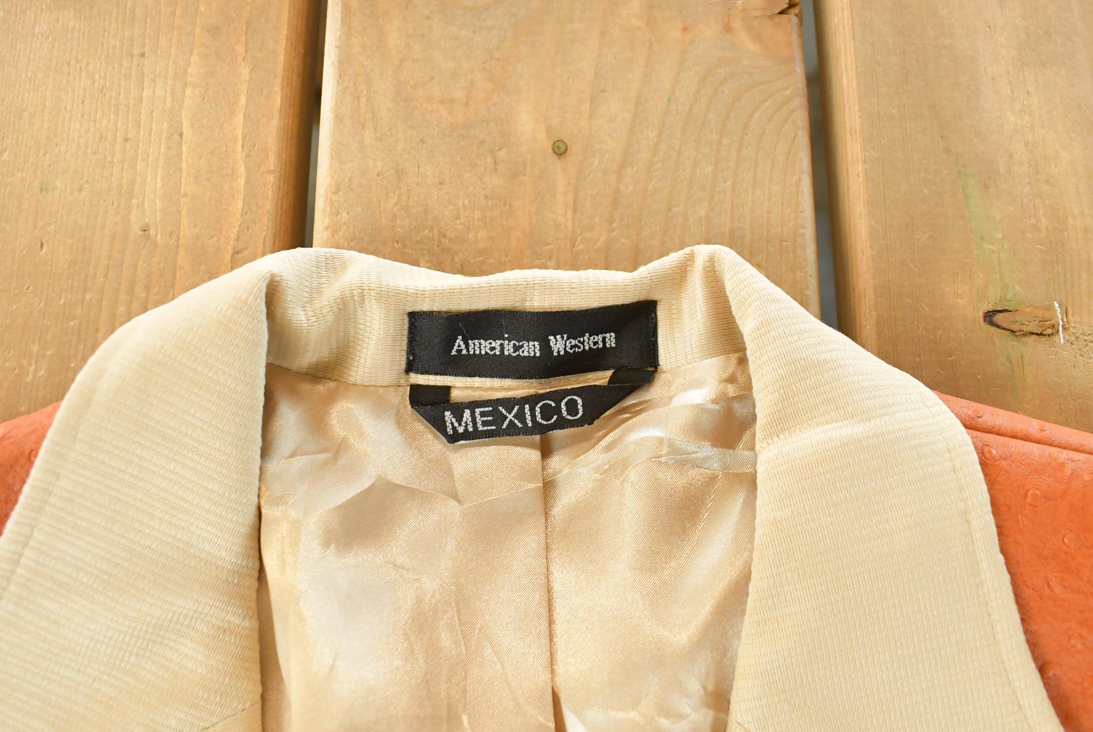 Vintage 1990s American Western Blazer Coat Men's Large - Image 4