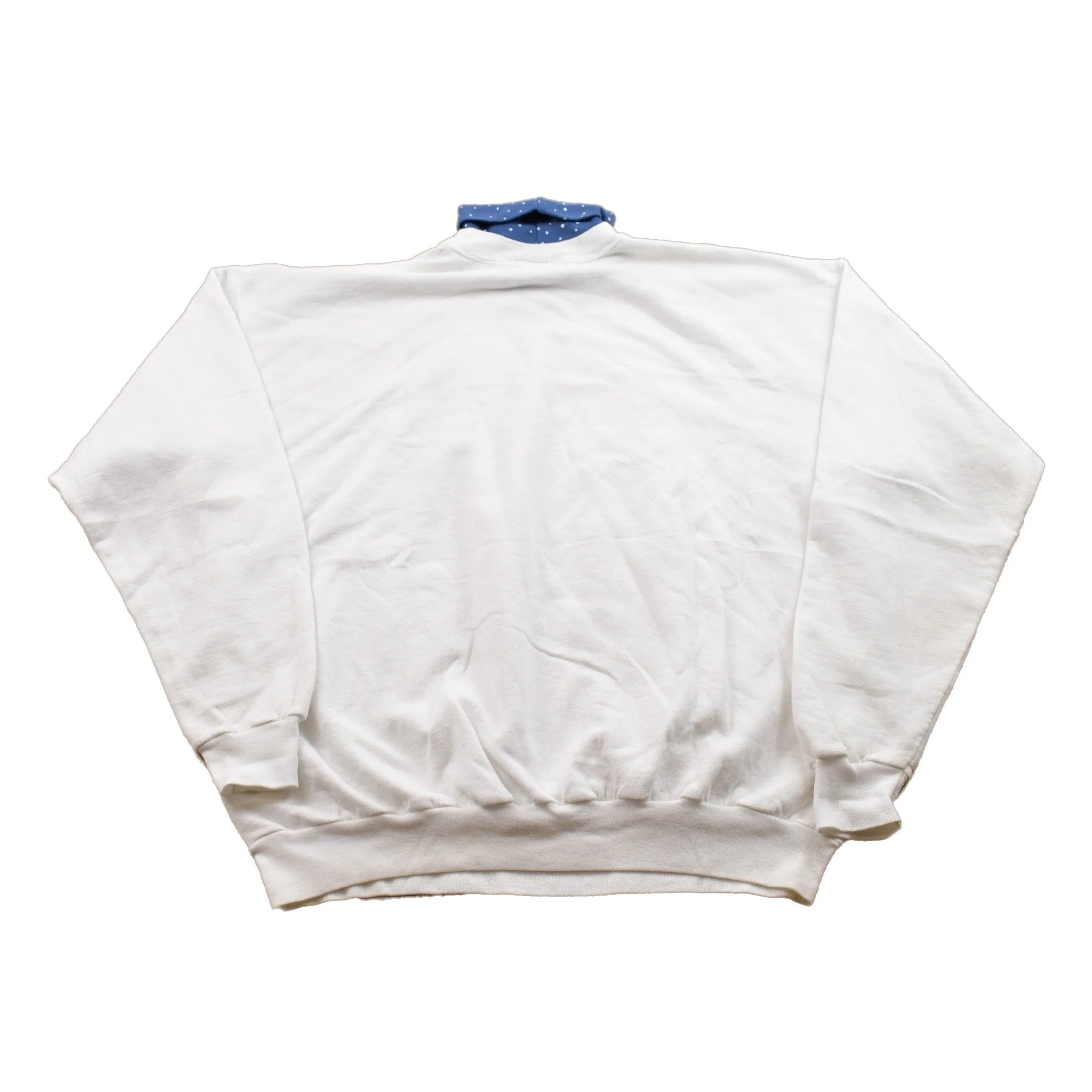 Vintage 1990s Angel Theme Crewneck Sweater Men's 2XL - Image 2
