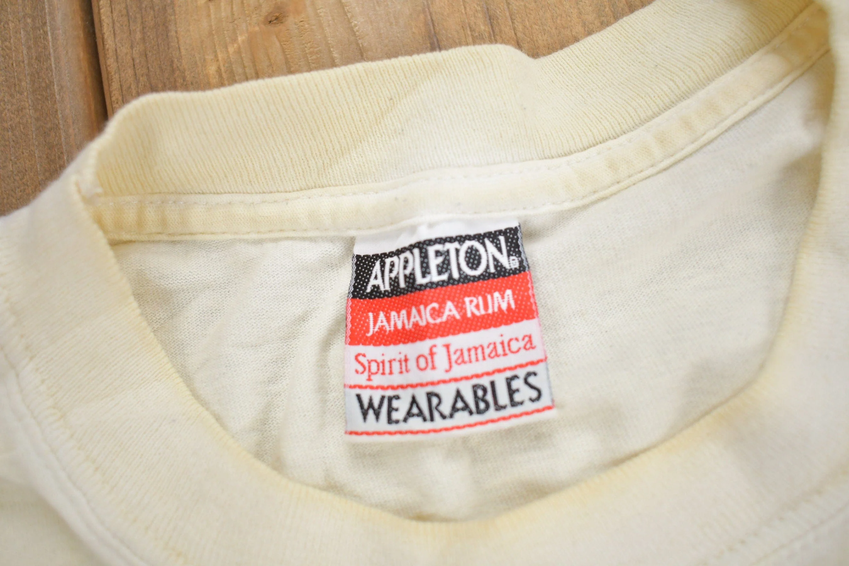 Vintage 1990s Appleton Jamaica Rum Graphic T Shirt Men's 2XL - Image 7