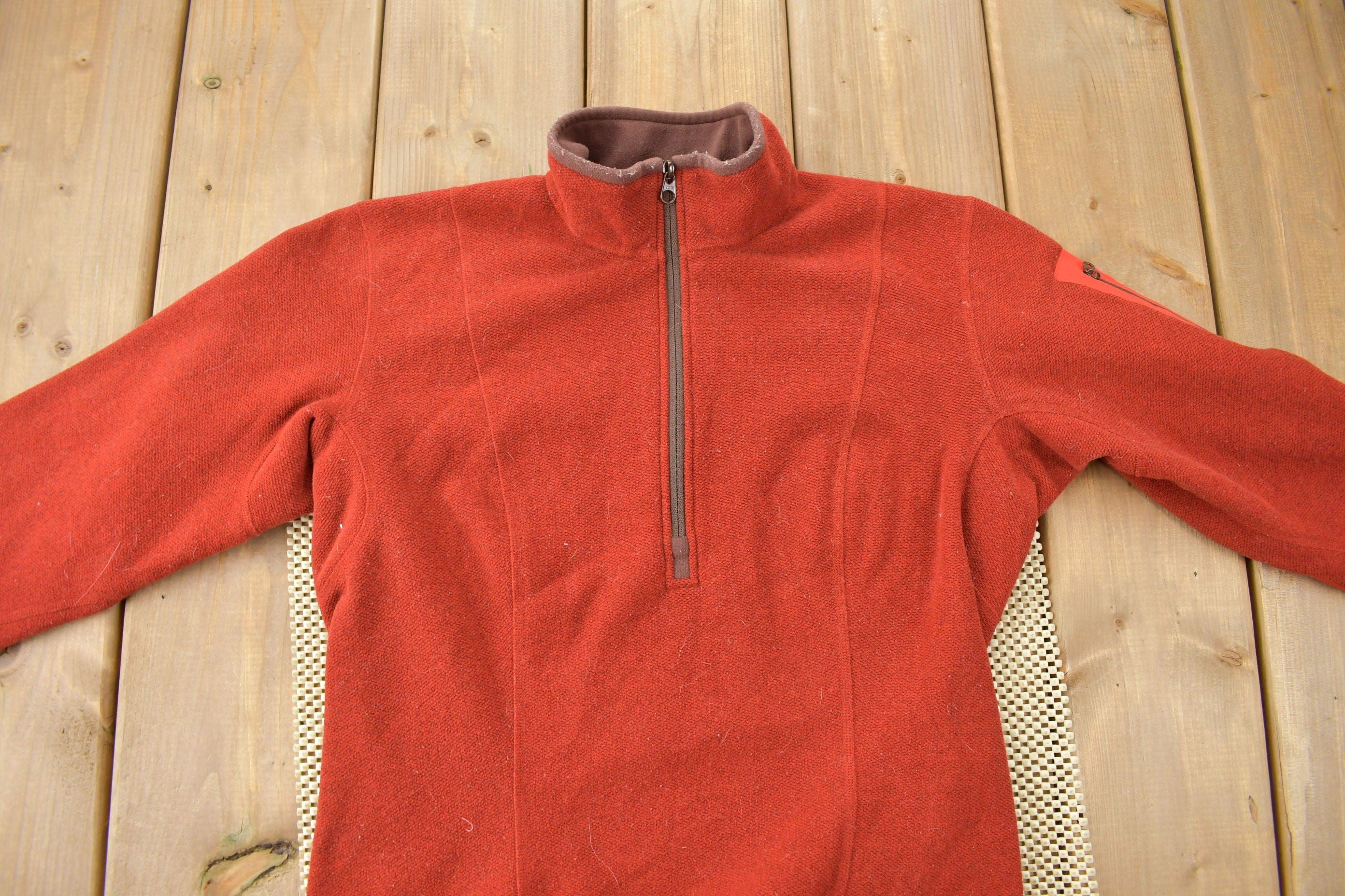 Vintage 1990s Arc'teryx Fleece Sweatshirt Women's S - Image 3