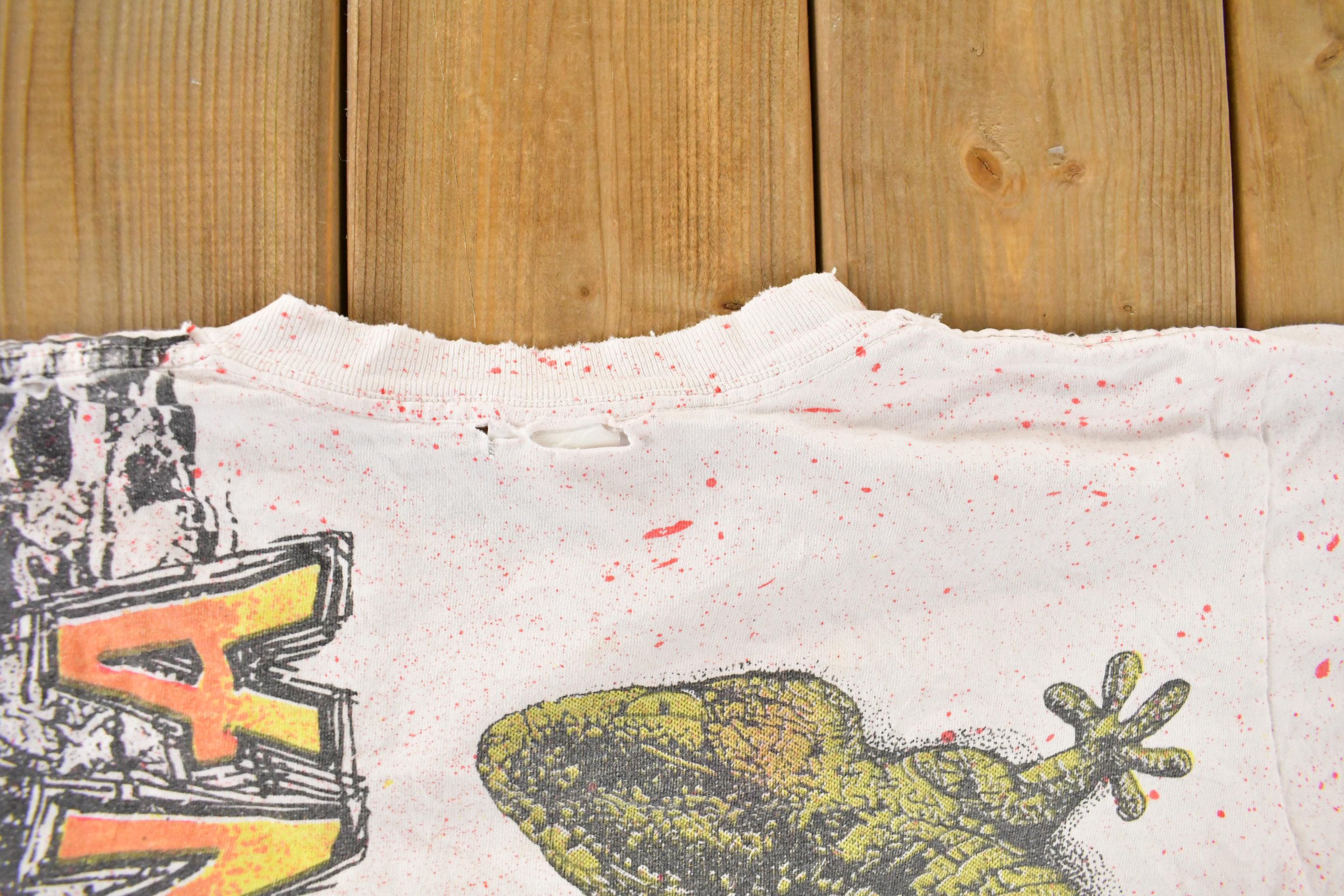 Vintage 1990s Arizona Original Jean Company Lizard T Shirt Youth XL - Image 8