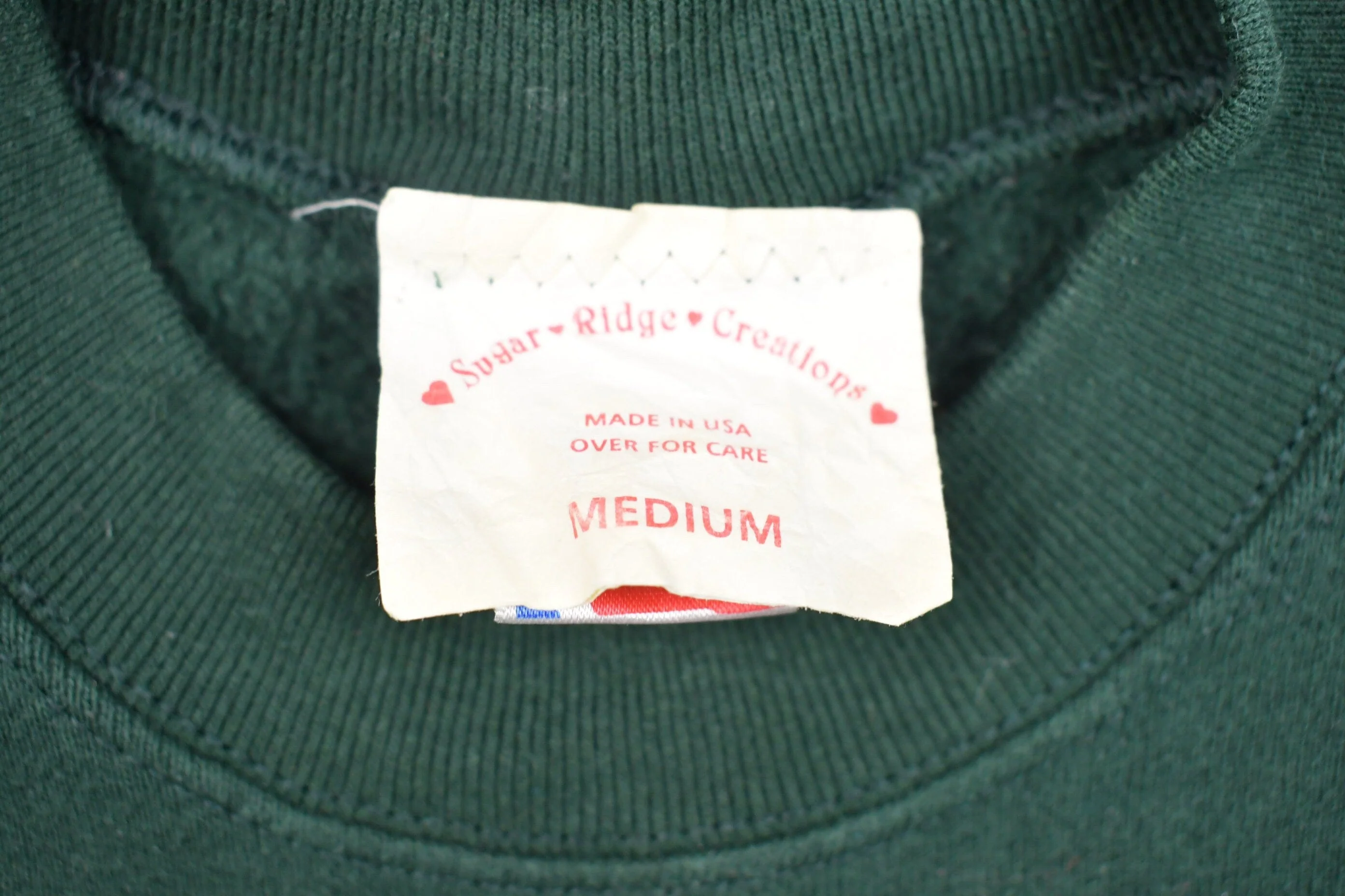 Vintage 1990s Arts & Crafts Noah's Ark Crewneck Sweatshirt Men's Small - Image 3