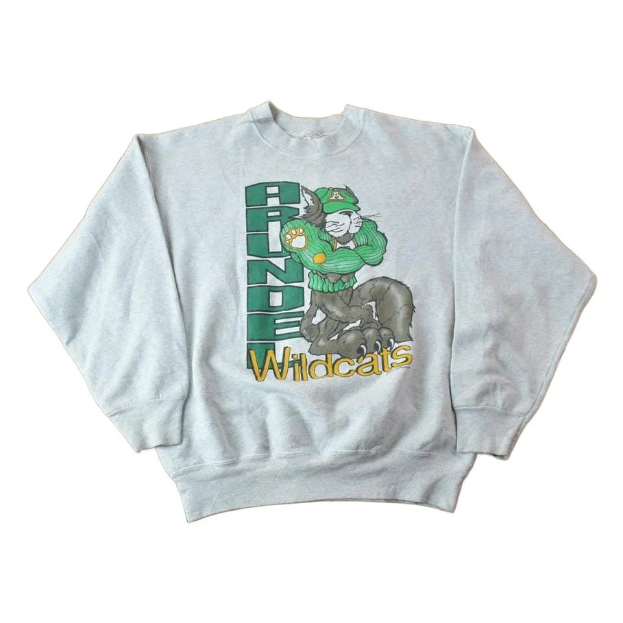 Vintage 1990s Arundel Wildcats University Collegiate Crewneck Men's Large