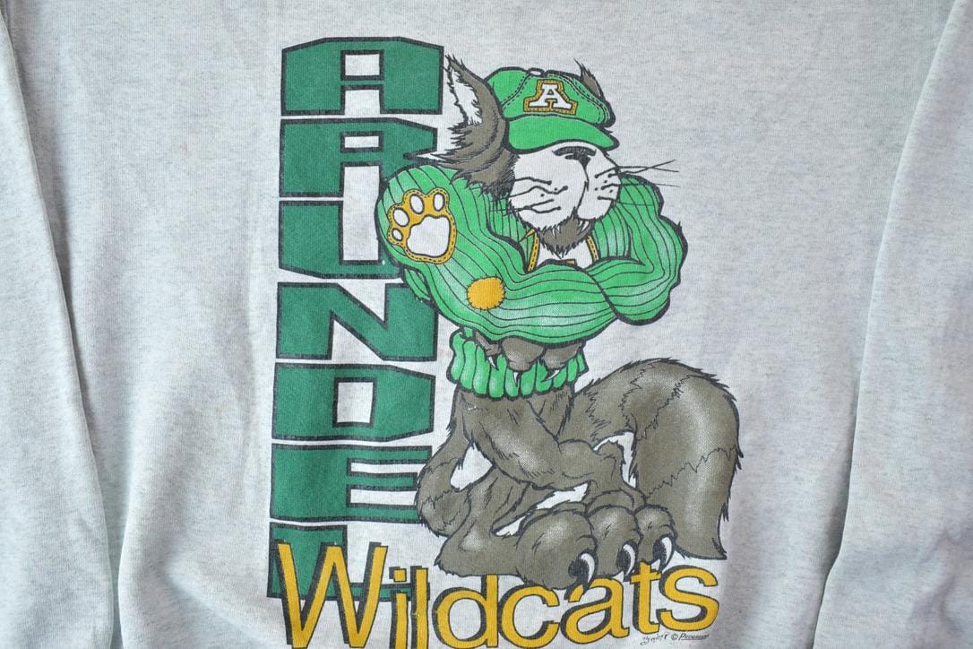 Vintage 1990s Arundel Wildcats University Collegiate Crewneck Men's Large - Image 4