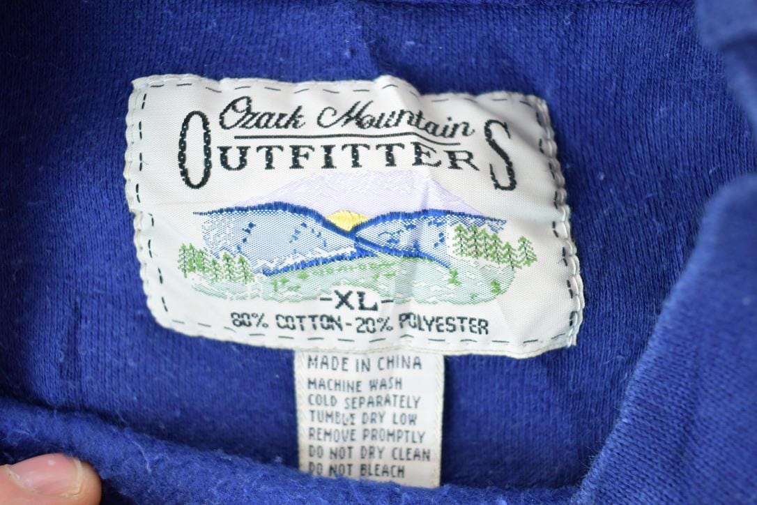 Vintage 1990s Authentic Flyer Ozark Mountains Crewneck Men's XL - Image 3