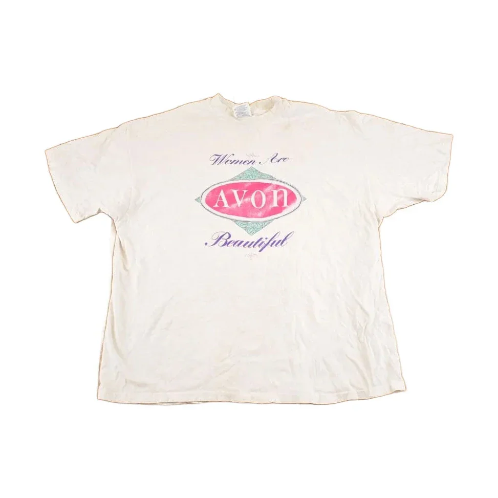 Vintage 1990's Avon Women Are Beautiful Souvenir Travel T-Shirt Women's XL