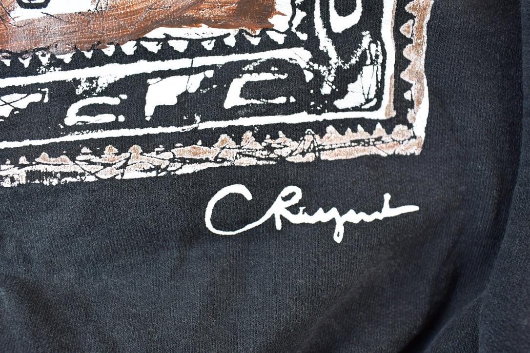 Vintage 1990s Aztec Outdoorsman Crewneck Sweatshirt Men's Large - Image 5