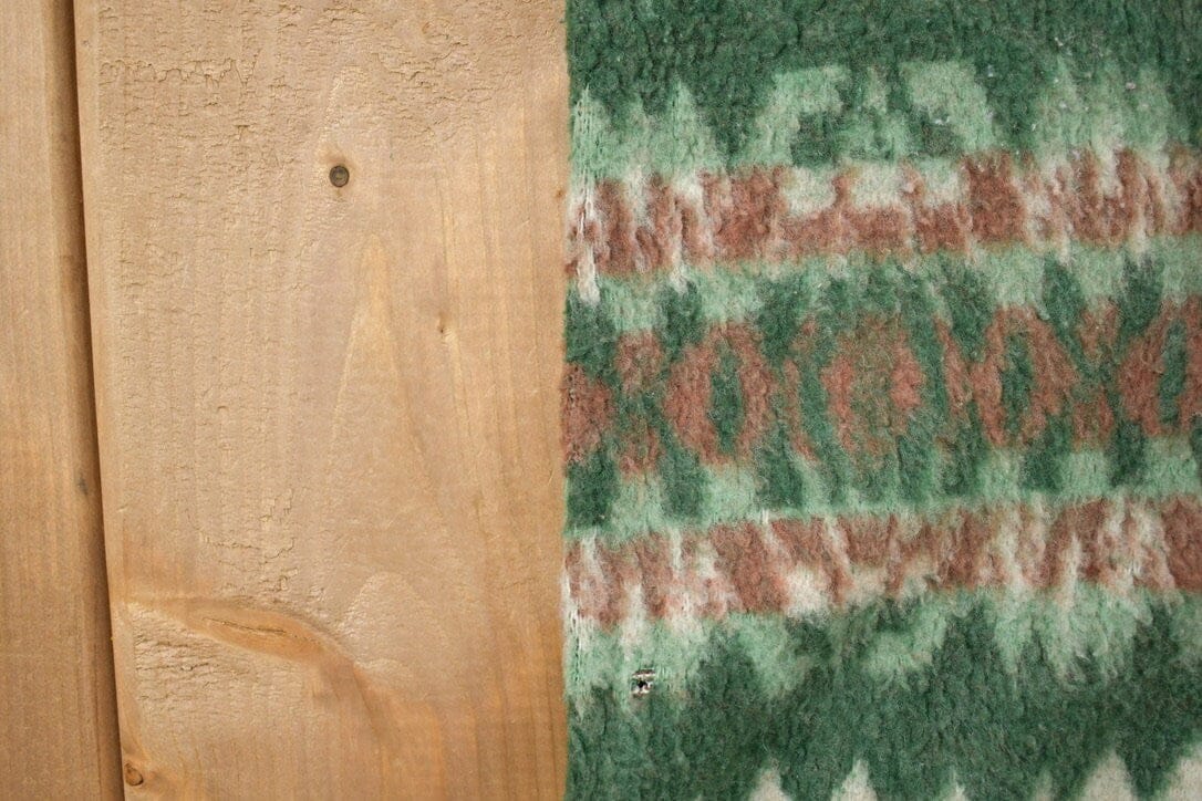 Vintage 1990s Aztec Pattern Knitted Hoodie Men's Small - Image 4