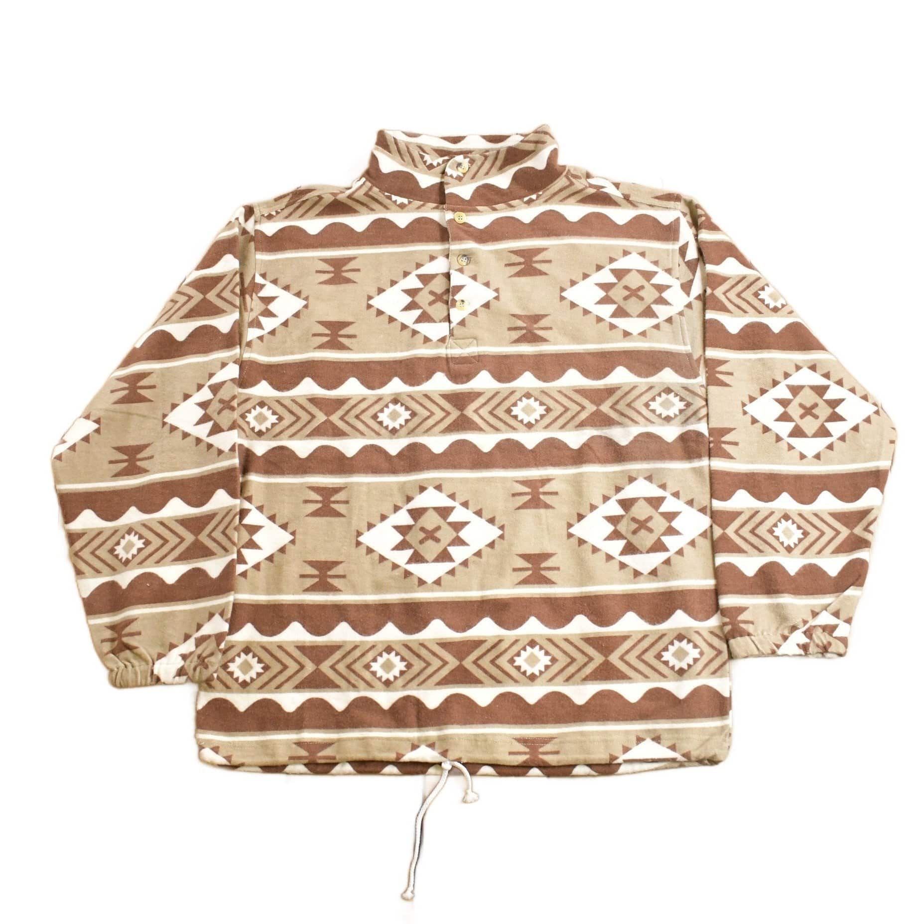 Vintage 1990s Aztec Pattern Sweatshirt Womens Large