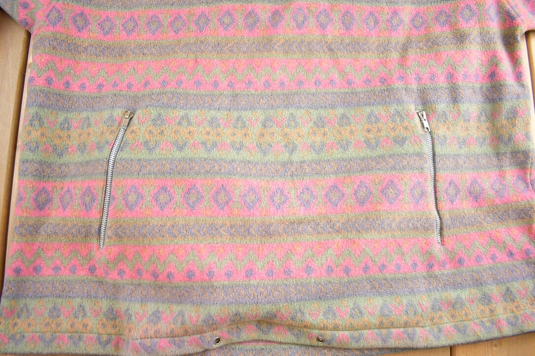 Vintage 1990s B Dakota Western Design Fleece Sweater - Image 3