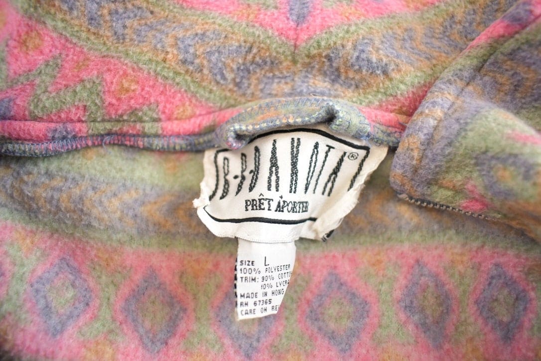 Vintage 1990s B Dakota Western Design Fleece Sweater - Image 5