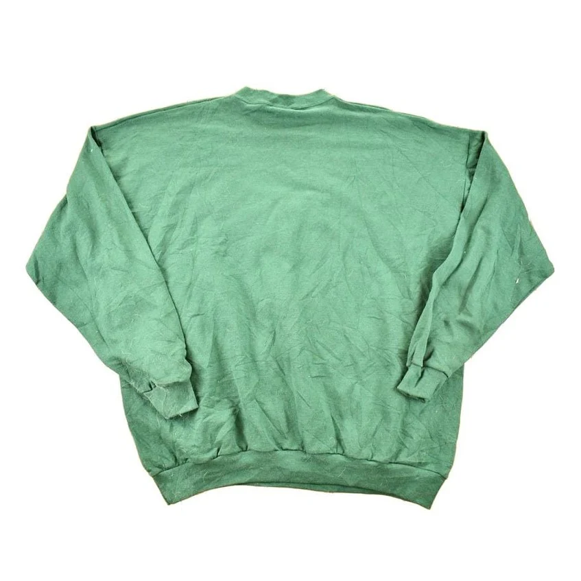 Vintage 1990s Bald Eagle Screaming Eagle Crewneck Sweatshirt Men's XL - Image 2